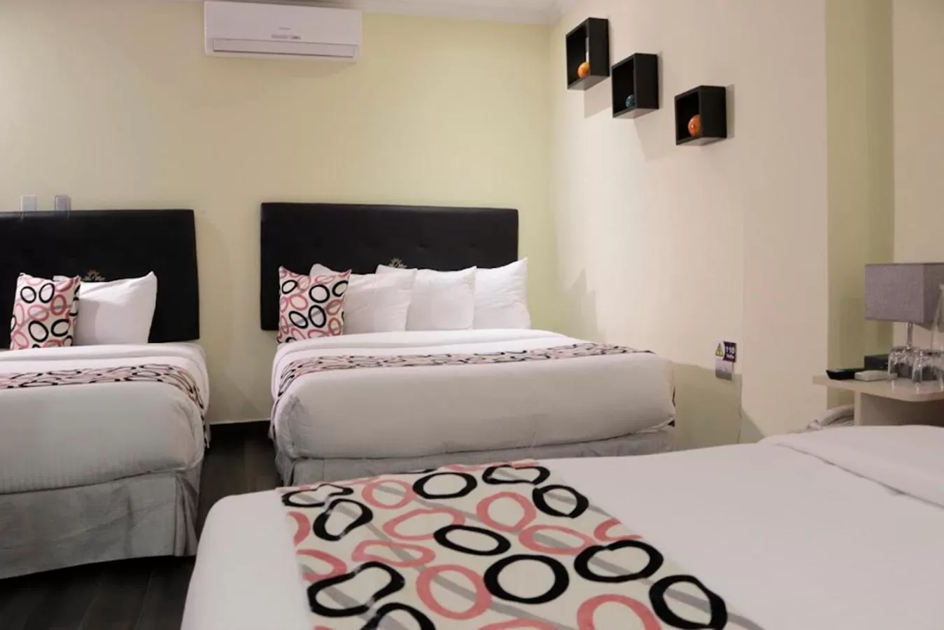 Bed in Hotel Alto Mar