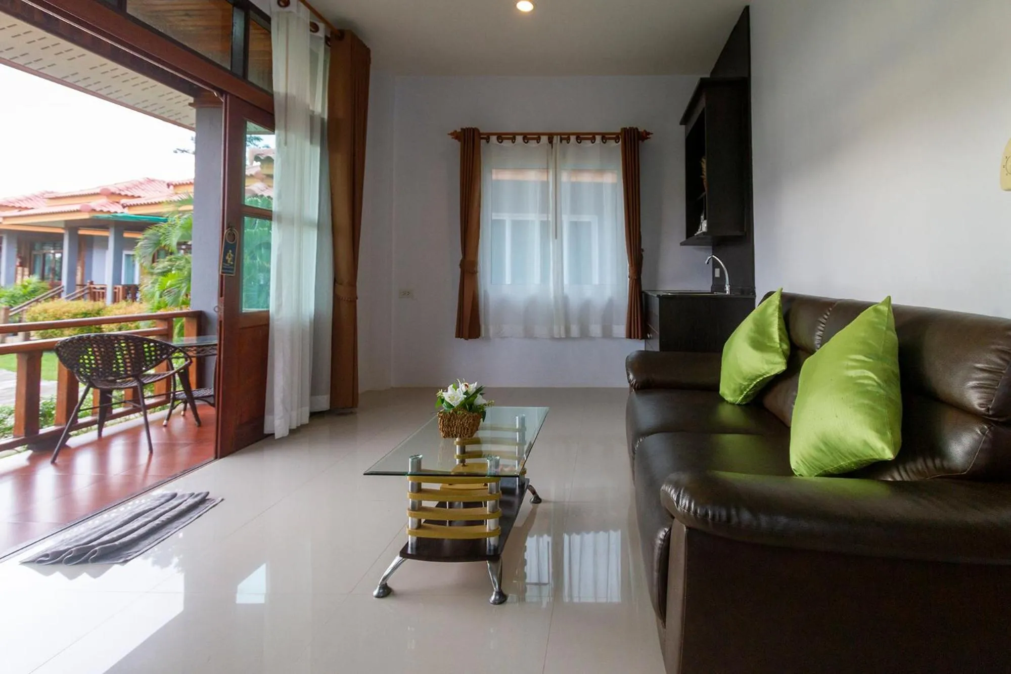 Living room in Lanta Lapaya Resort