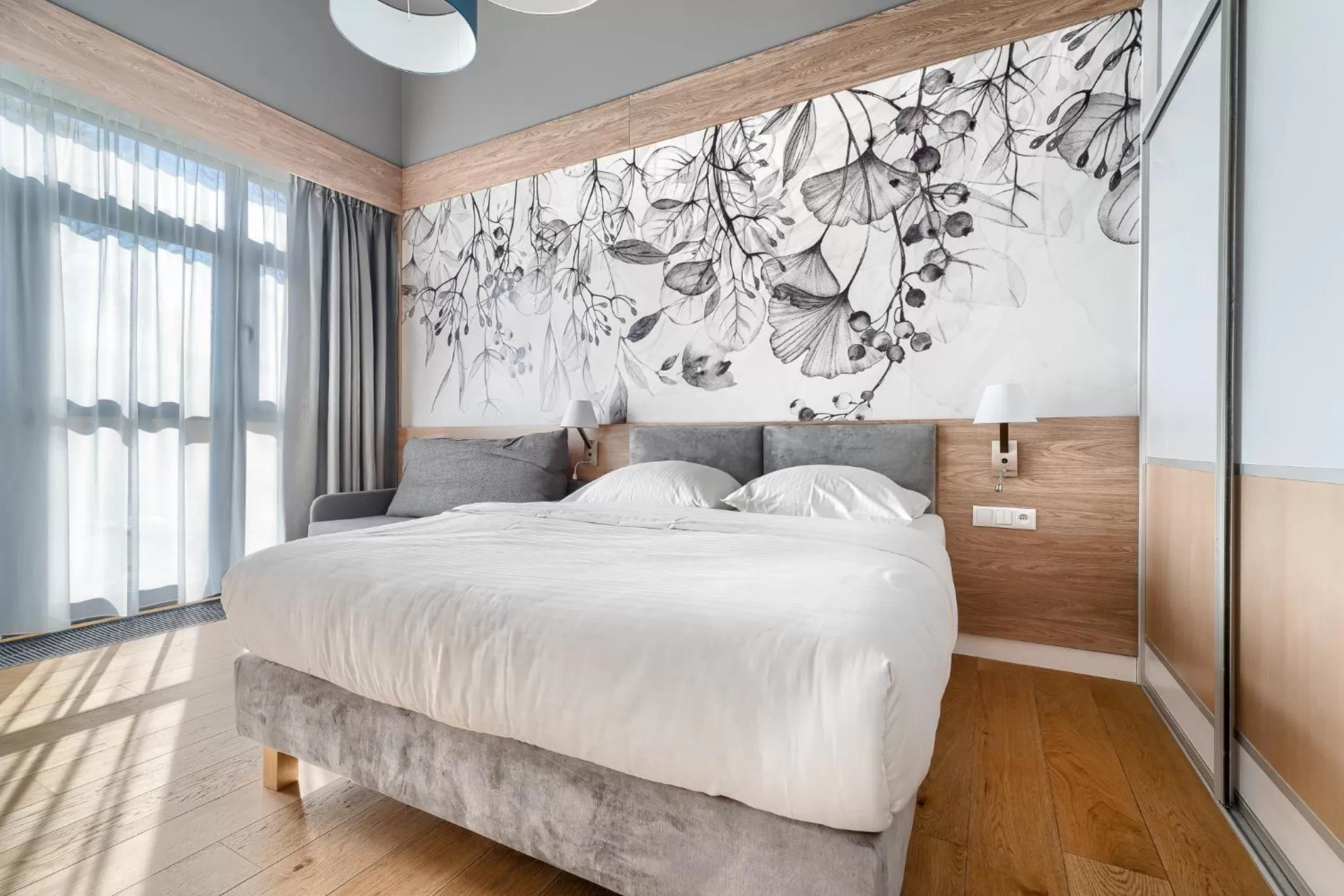 Bed in Dune Resort Mielno - A