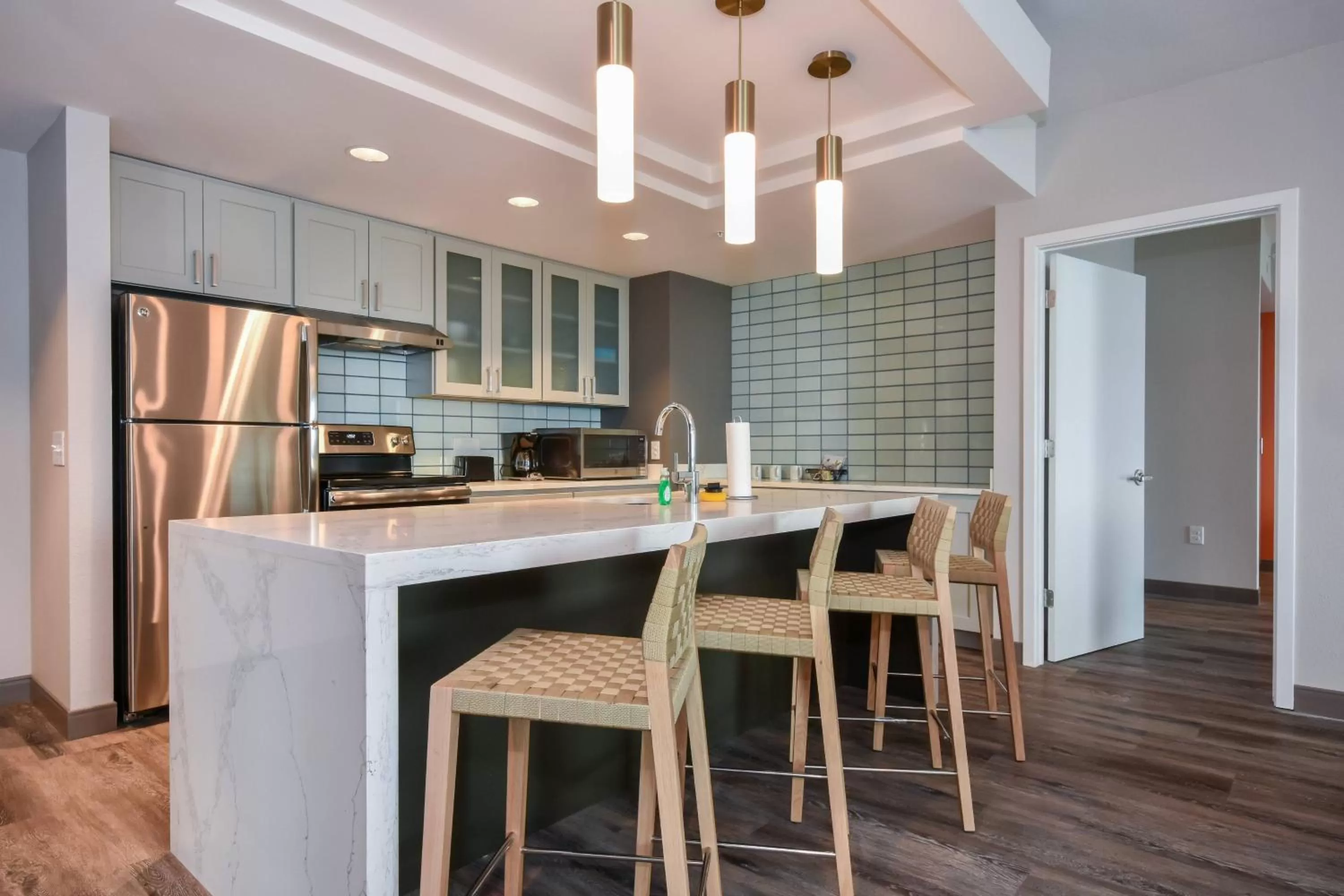 Kitchen or kitchenette in Residence Inn by Marriott Myrtle Beach Oceanfront