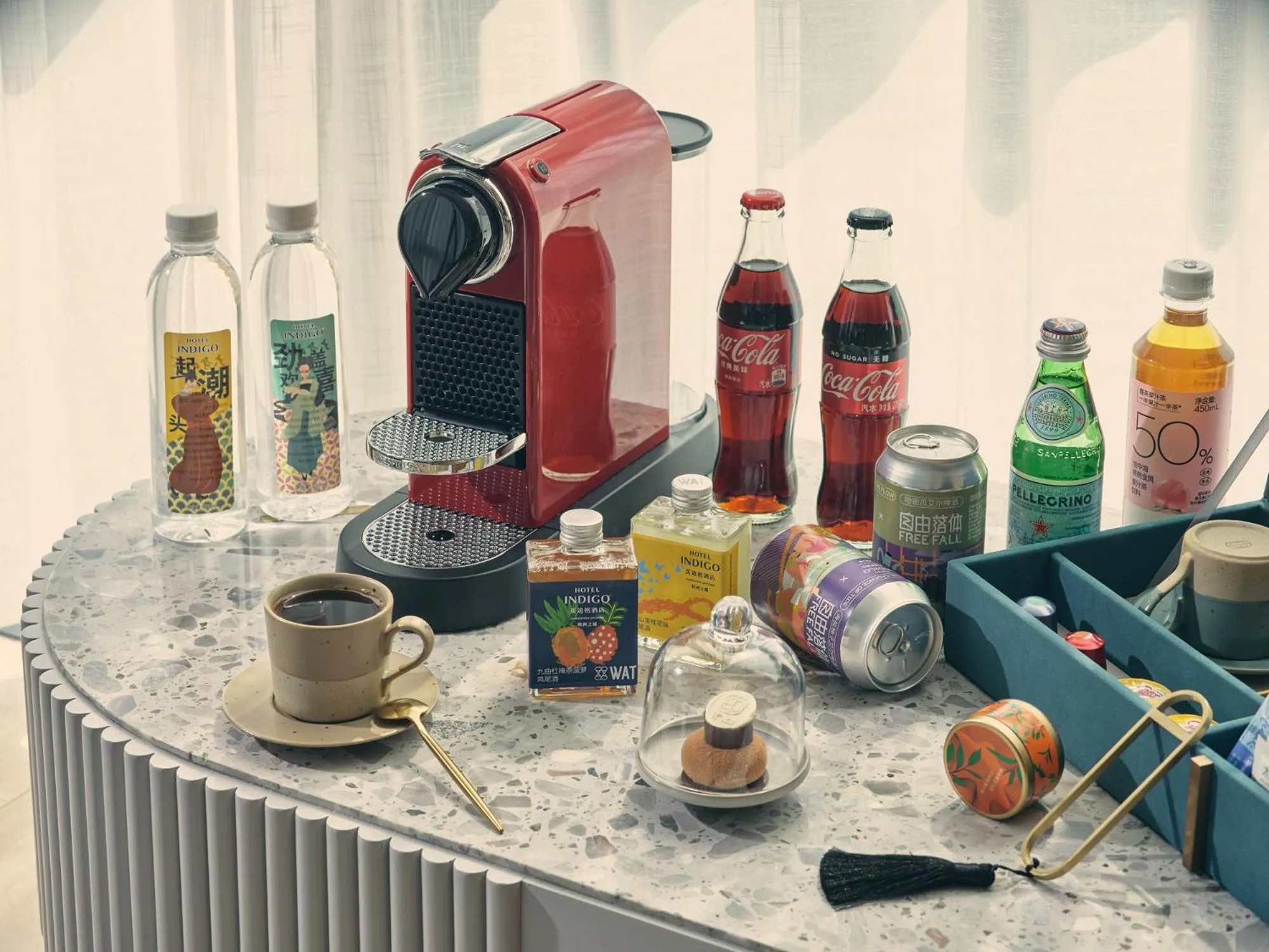 Restaurant/places to eat in Hotel Indigo Hangzhou Uptown,Close to Westlake , boutique design hotel with freeflow minibar