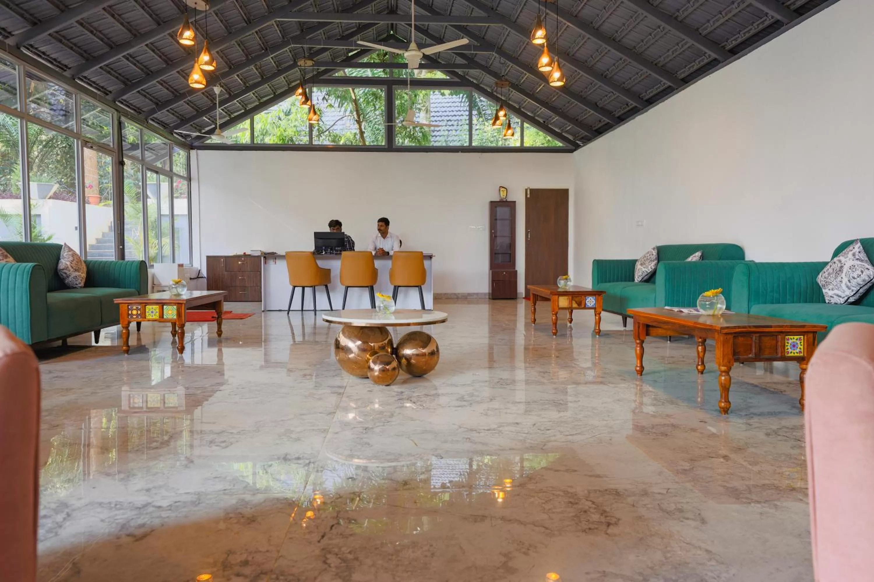 Lobby or reception in The Spectrum Resort, Chikmagalur