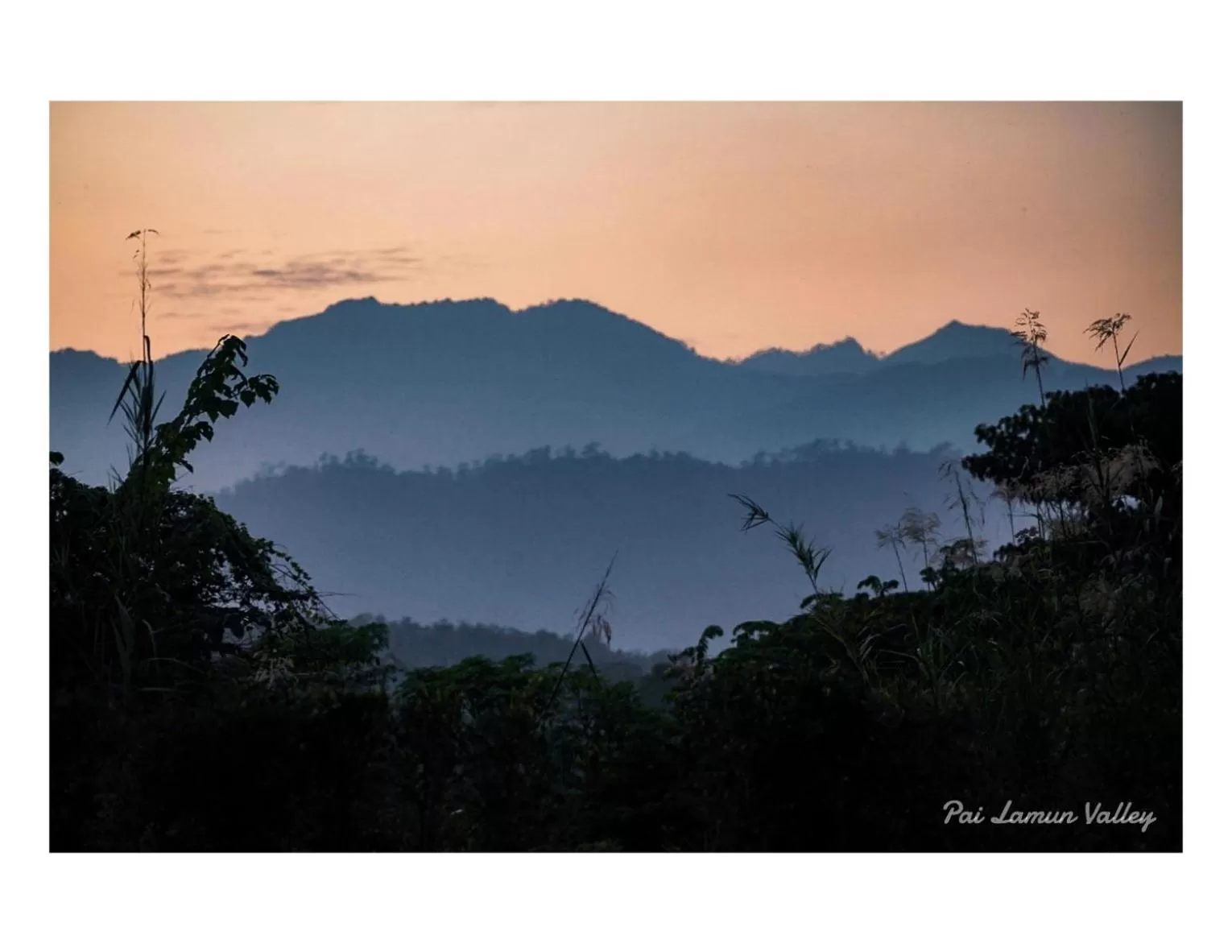 Natural landscape in PAI LAMUN VALLEY