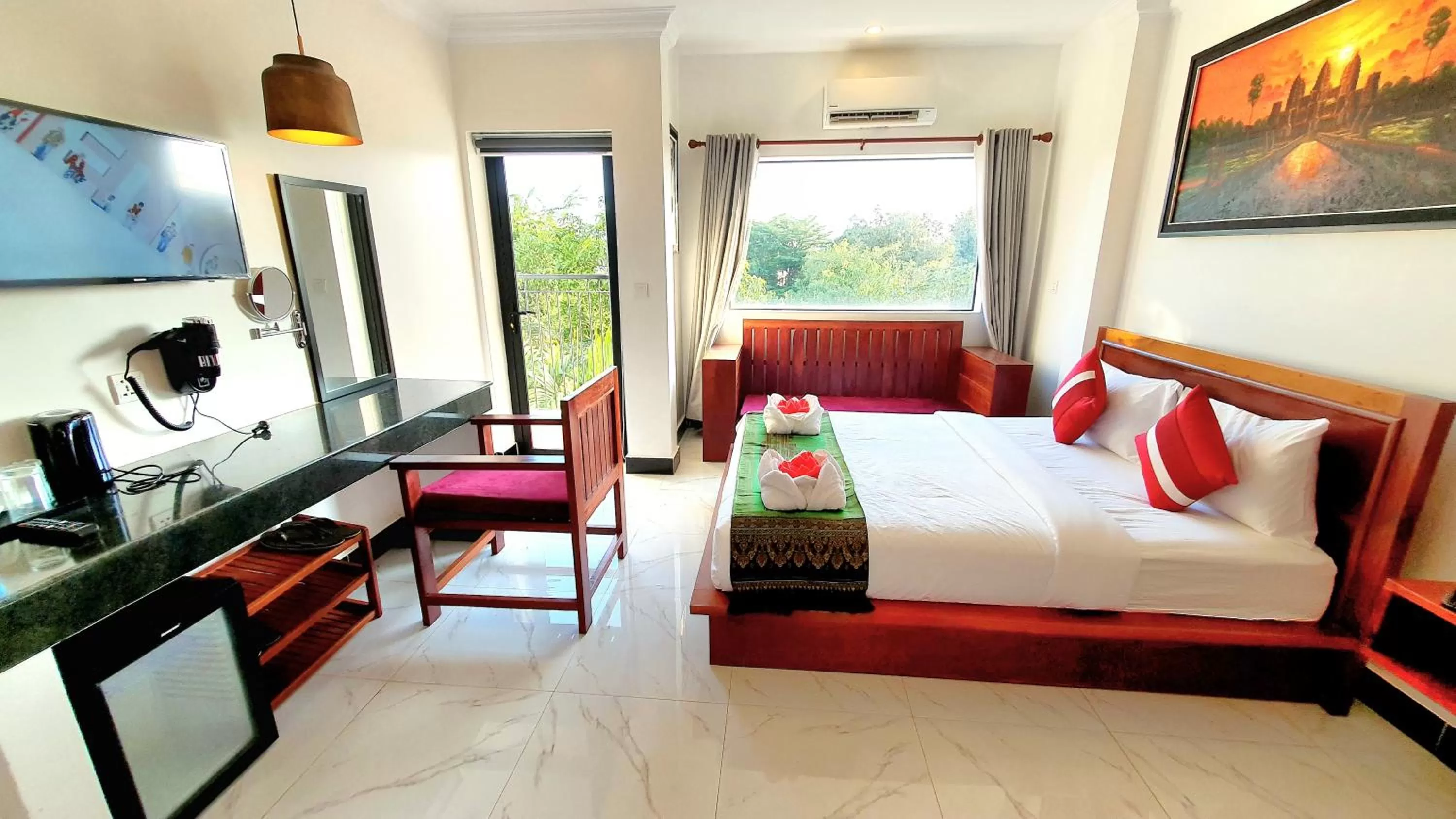 Photo of the whole room in Long Night Siem Reap Hotel