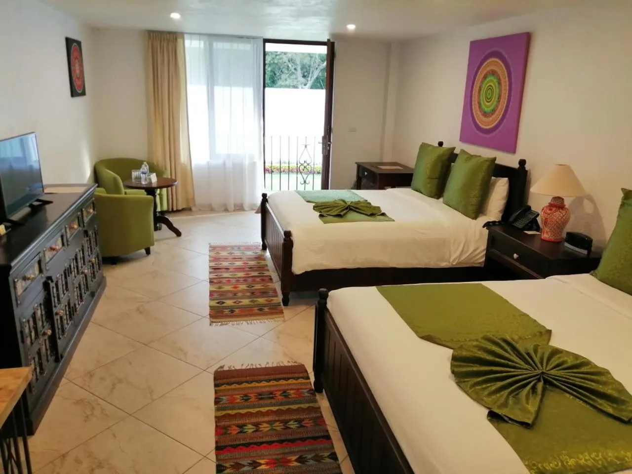 Bedroom, Bed in Hotel Las Puertas de Tepoztlan