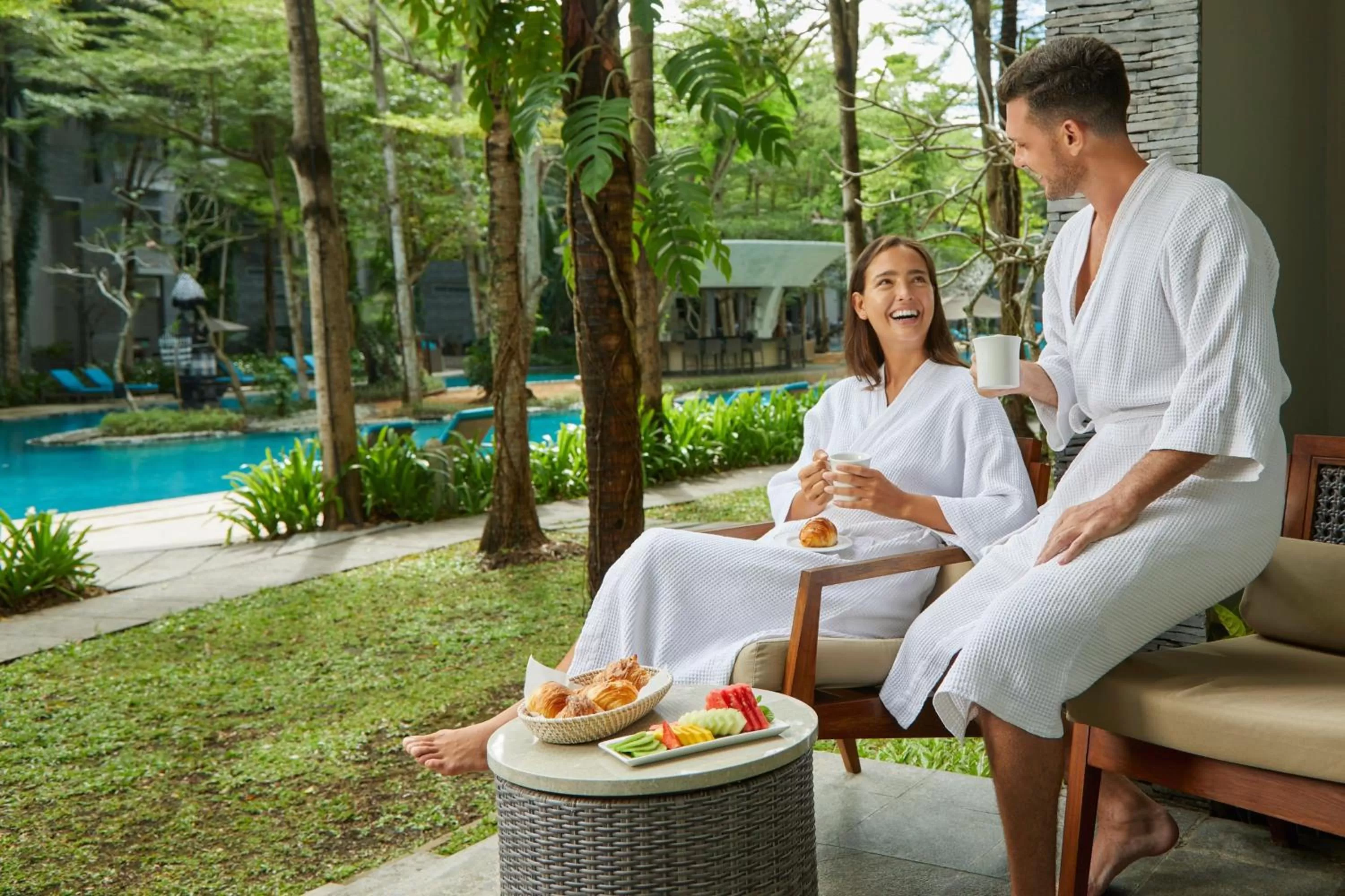 Breakfast in Courtyard by Marriott Bali Nusa Dua Resort