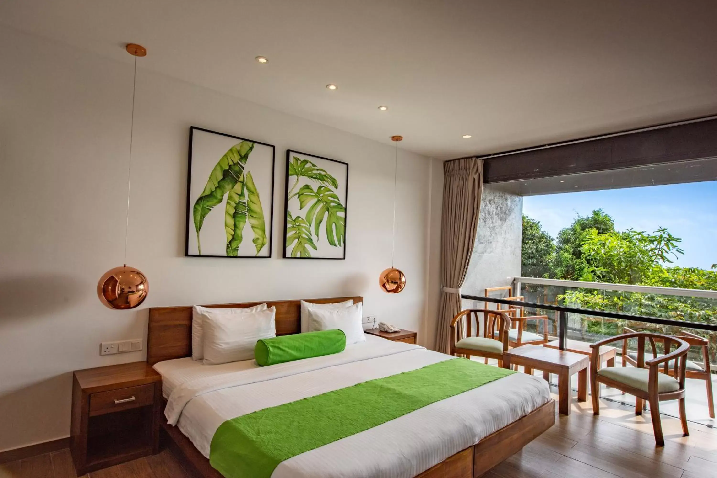 Deluxe Double or Twin Room with Garden View in Agnus Unawatuna Deluxe Double or Twin Room with Garden View in Agnus Unawatuna