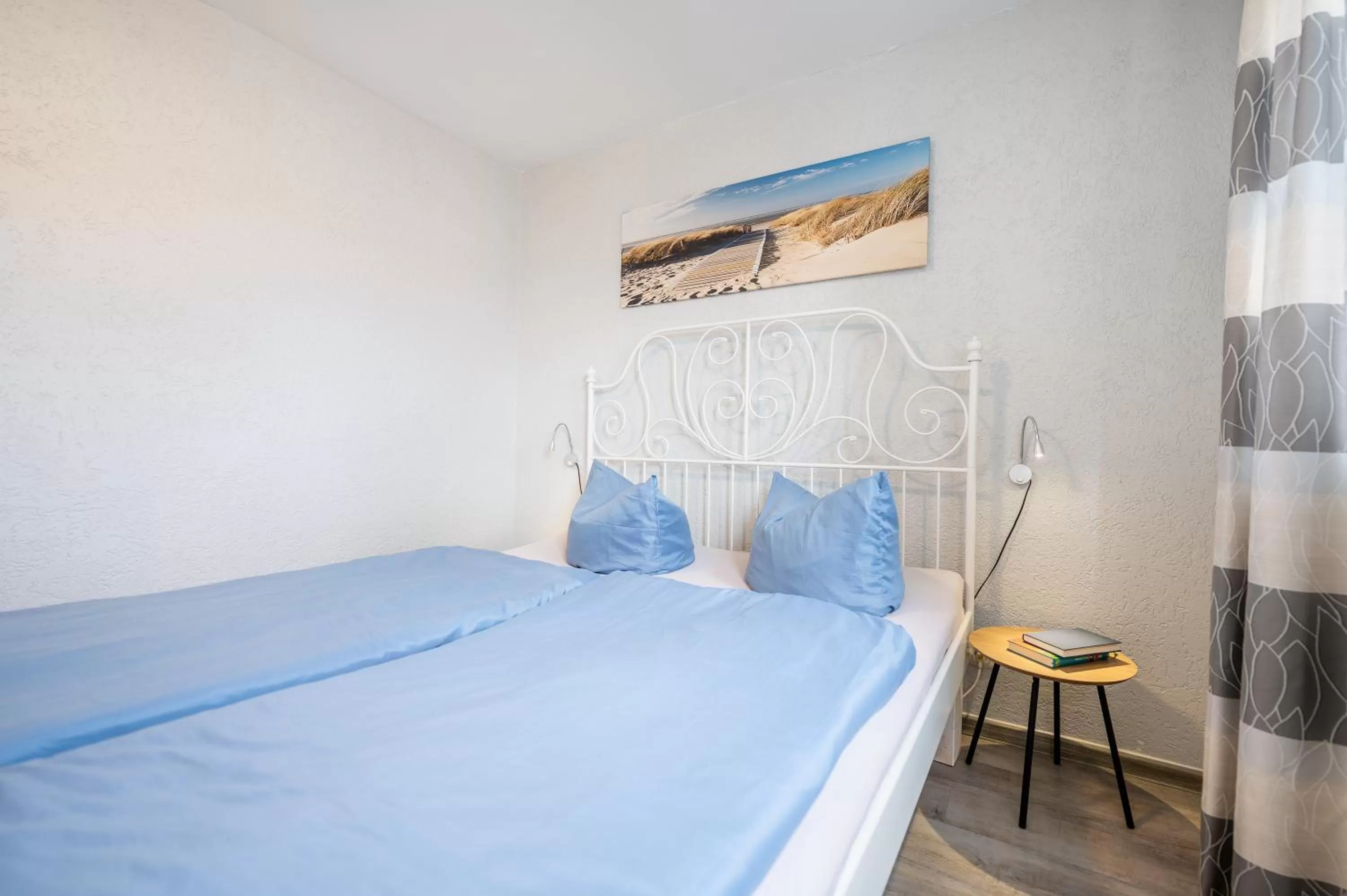 Bed in Haus Ferienglück Sauna im Haus