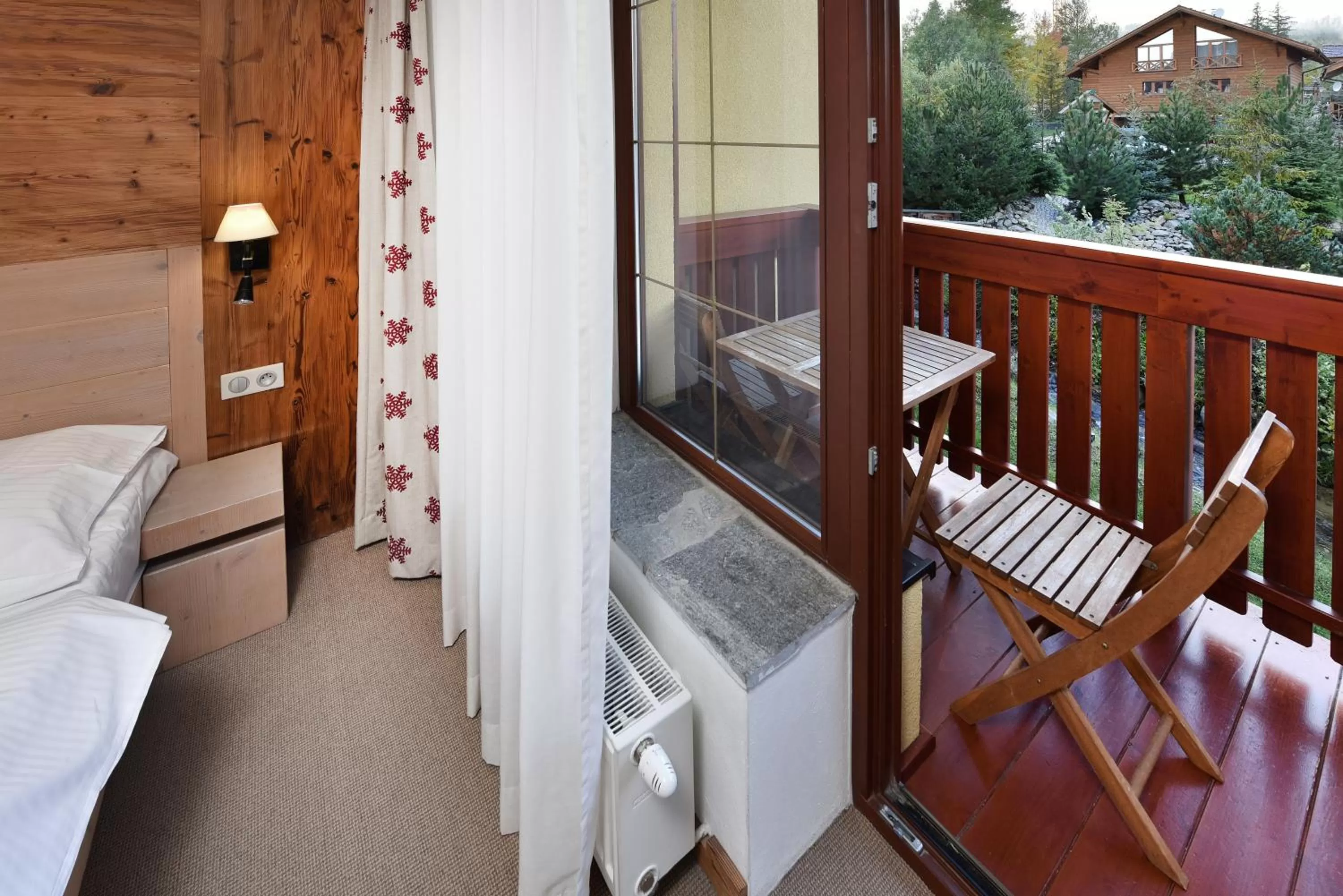 Balcony/Terrace in APLEND Hotel Kukučka