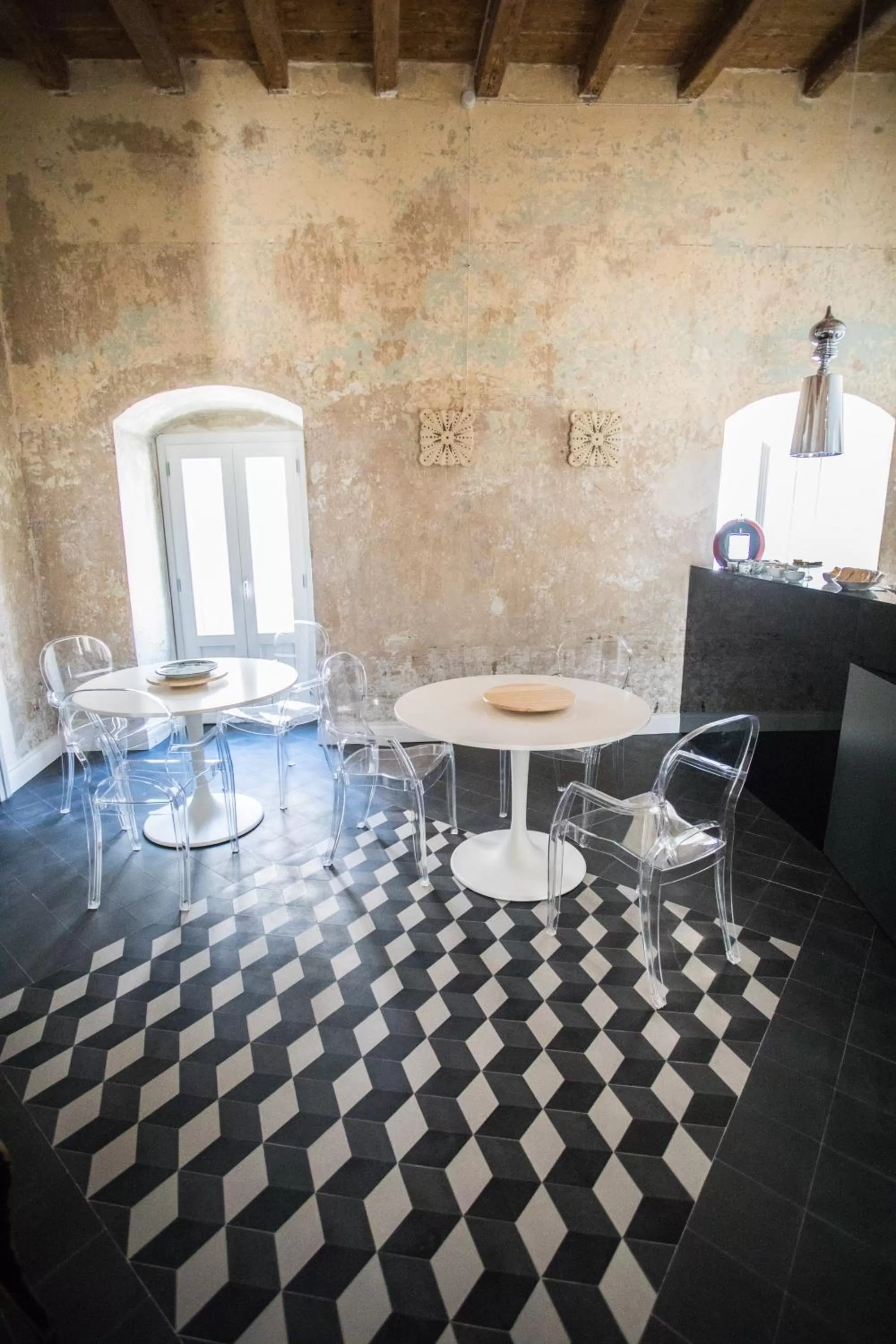 Communal lounge/ TV room in Palazzo Siena De Facendis