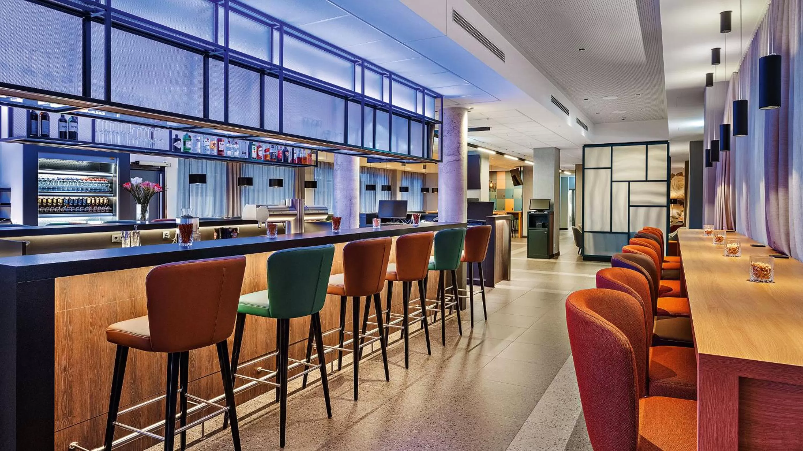 Lounge or bar in Hey Lou Hotel Karlsruhe Messe