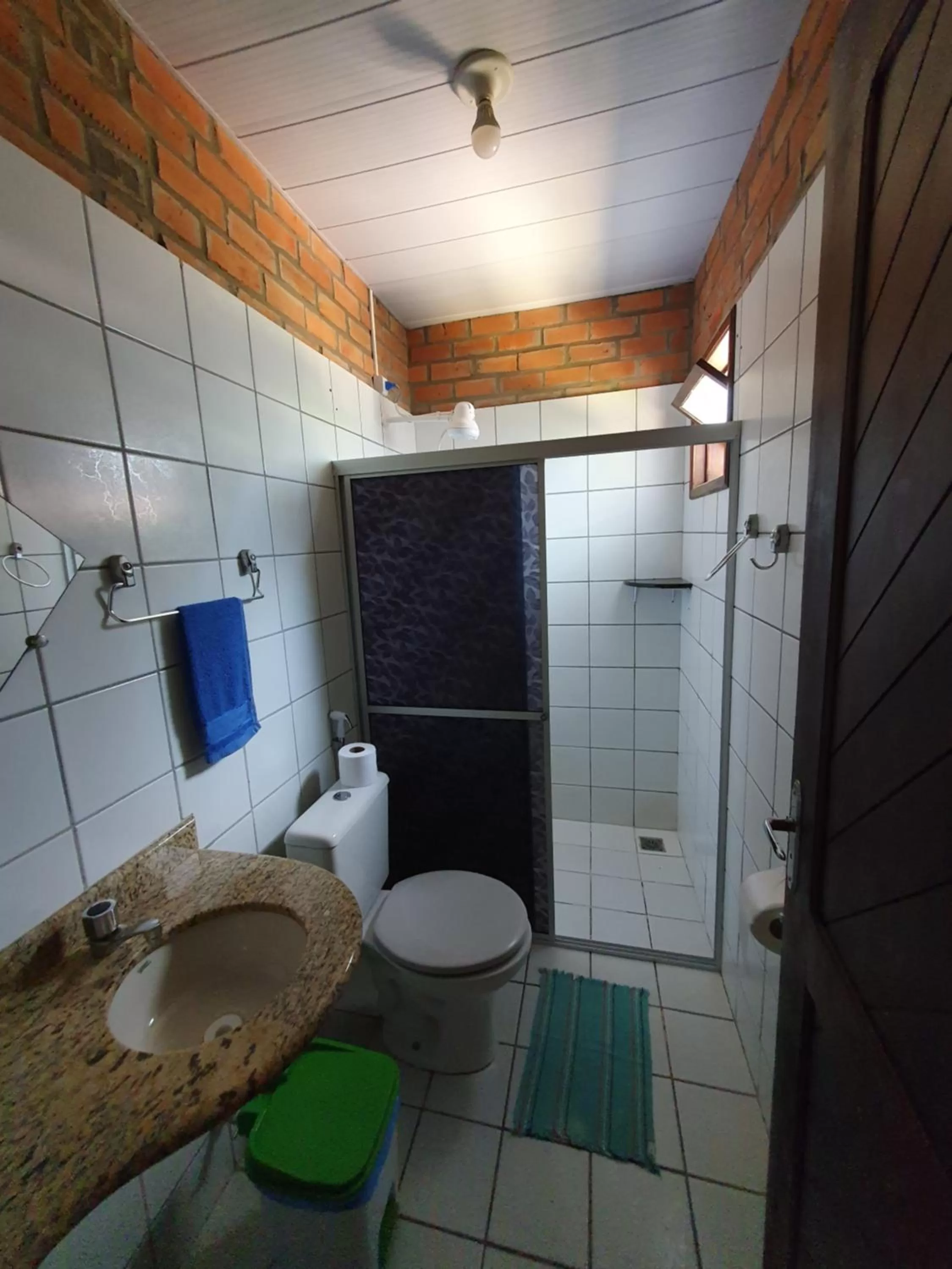 Bathroom in Pousada do Riacho