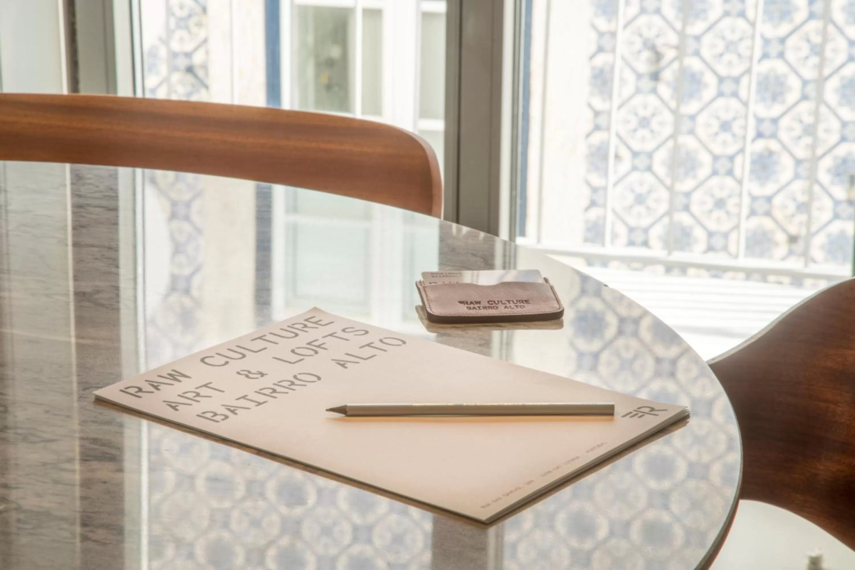 Decorative detail in Raw Culture Art & Lofts Bairro Alto