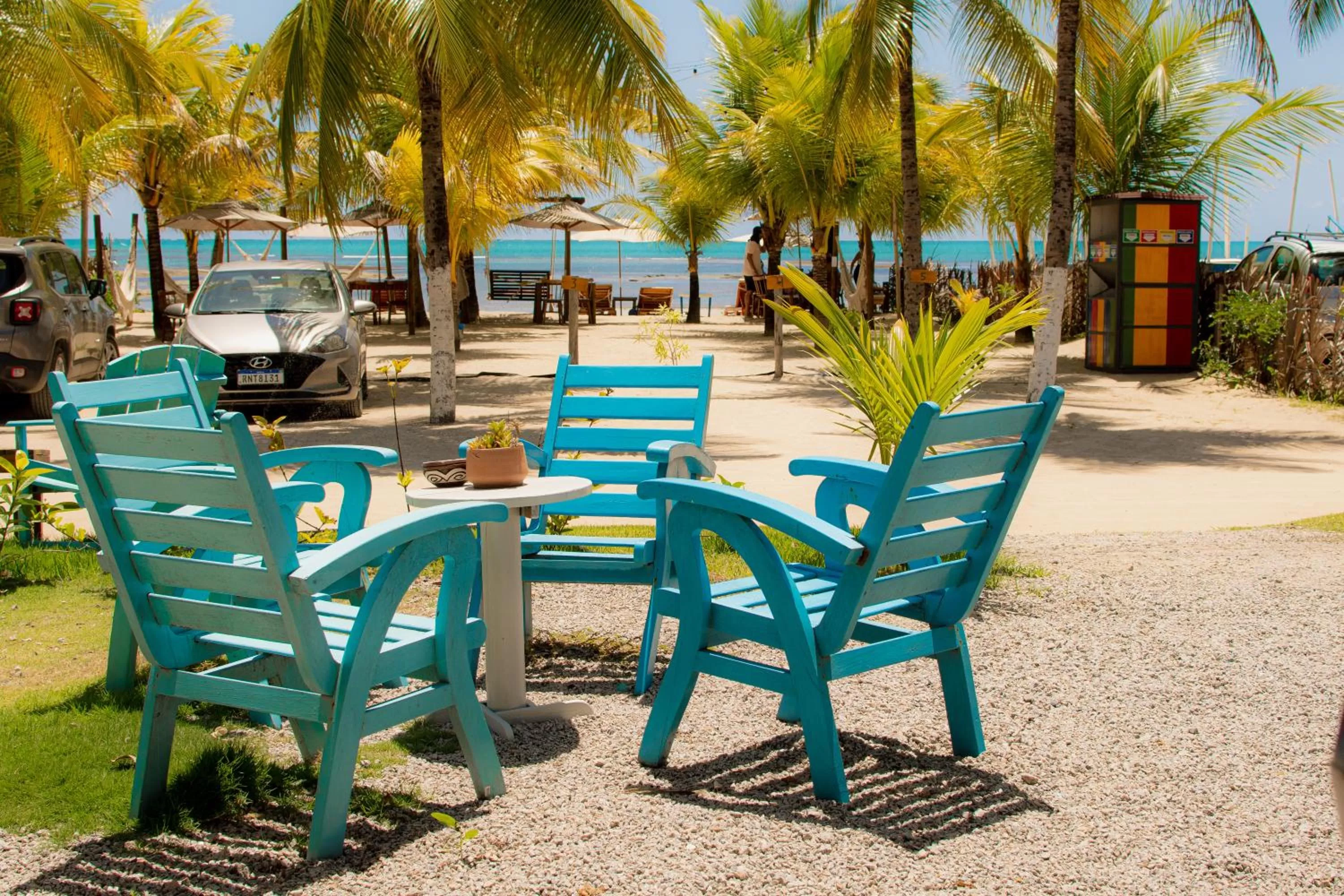 Restaurant/places to eat, Beach in Pousada Enero