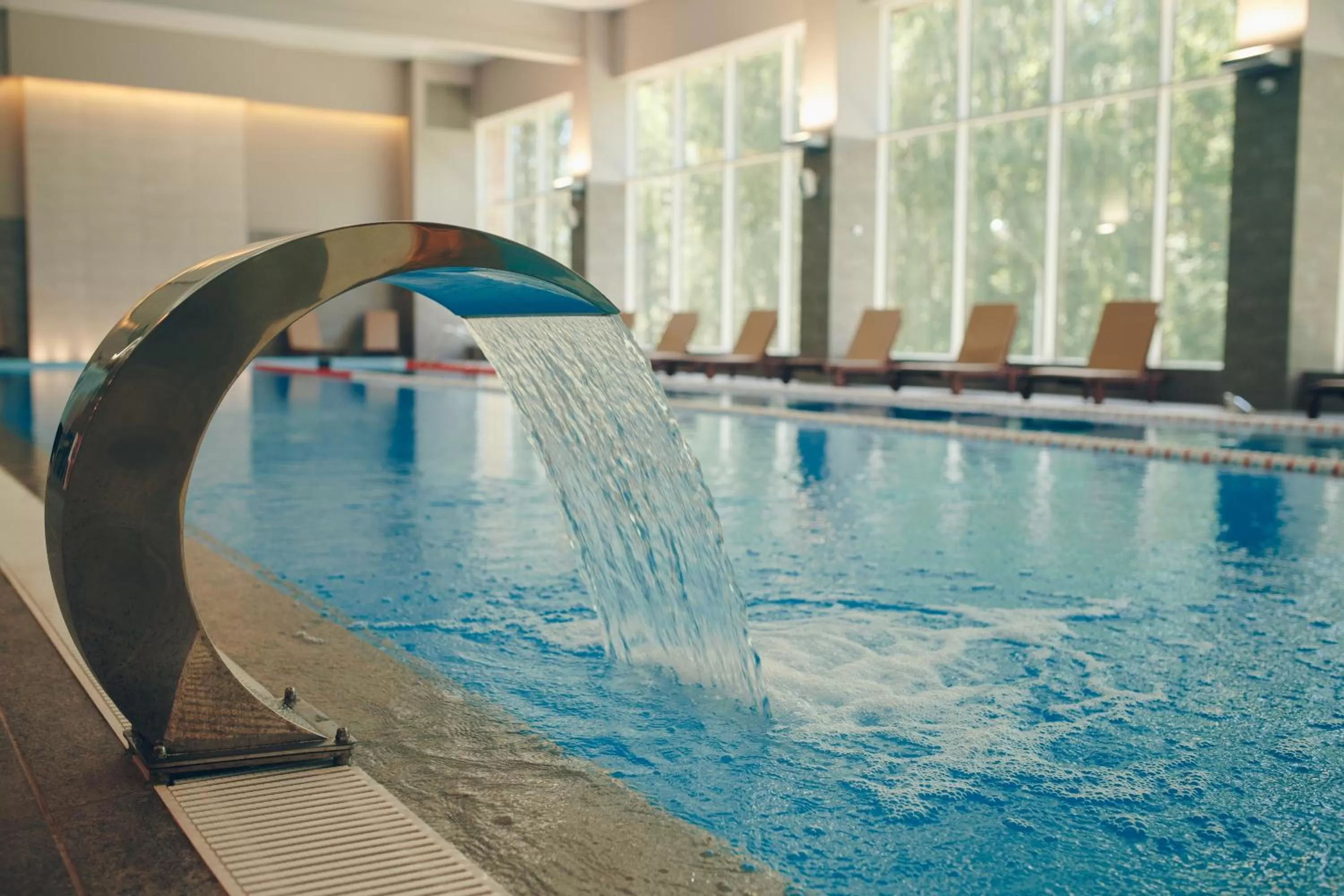 Swimming pool in Daina Jurmala Beach Hotel