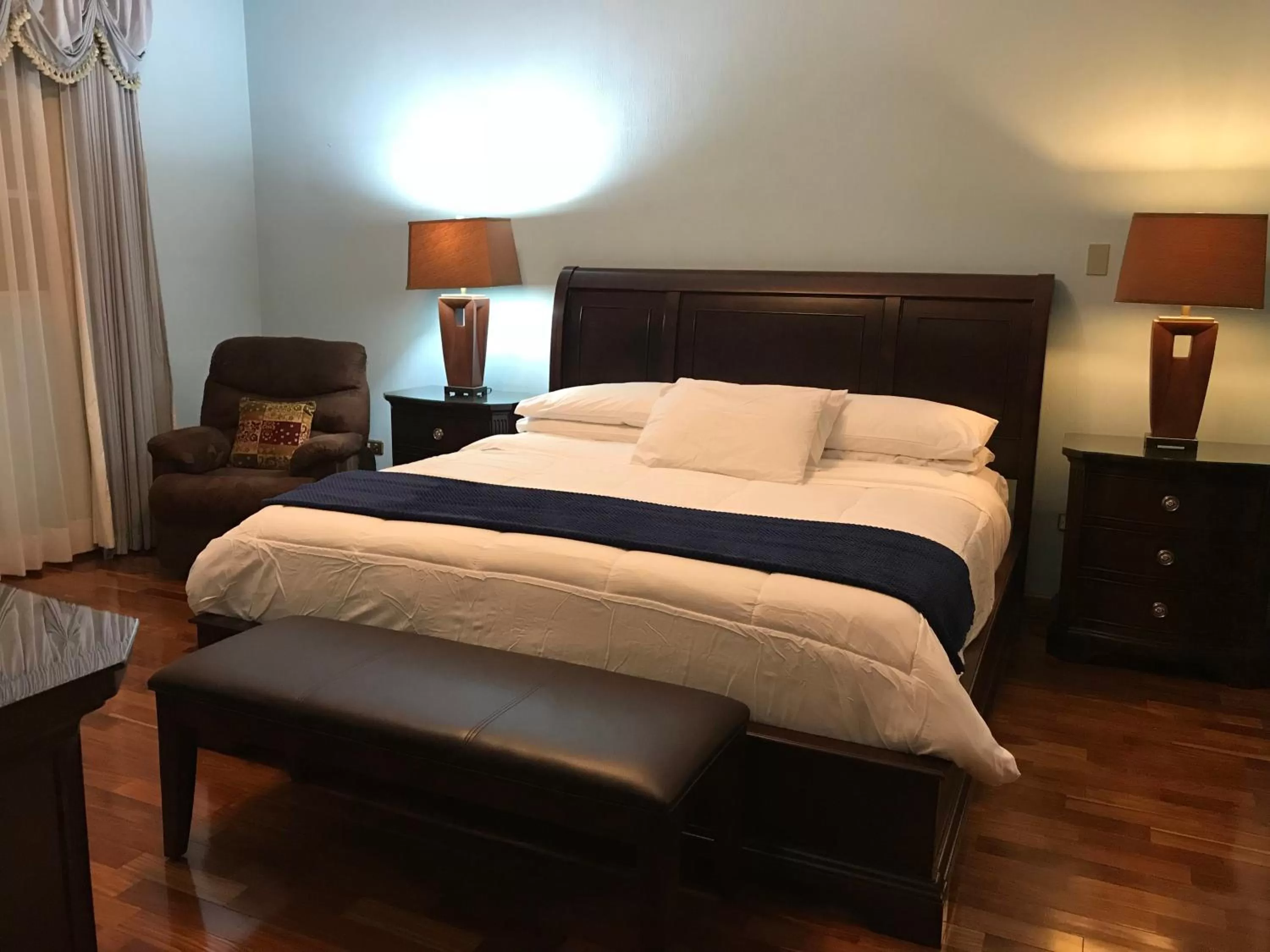 Bed in Hotel Belvedere