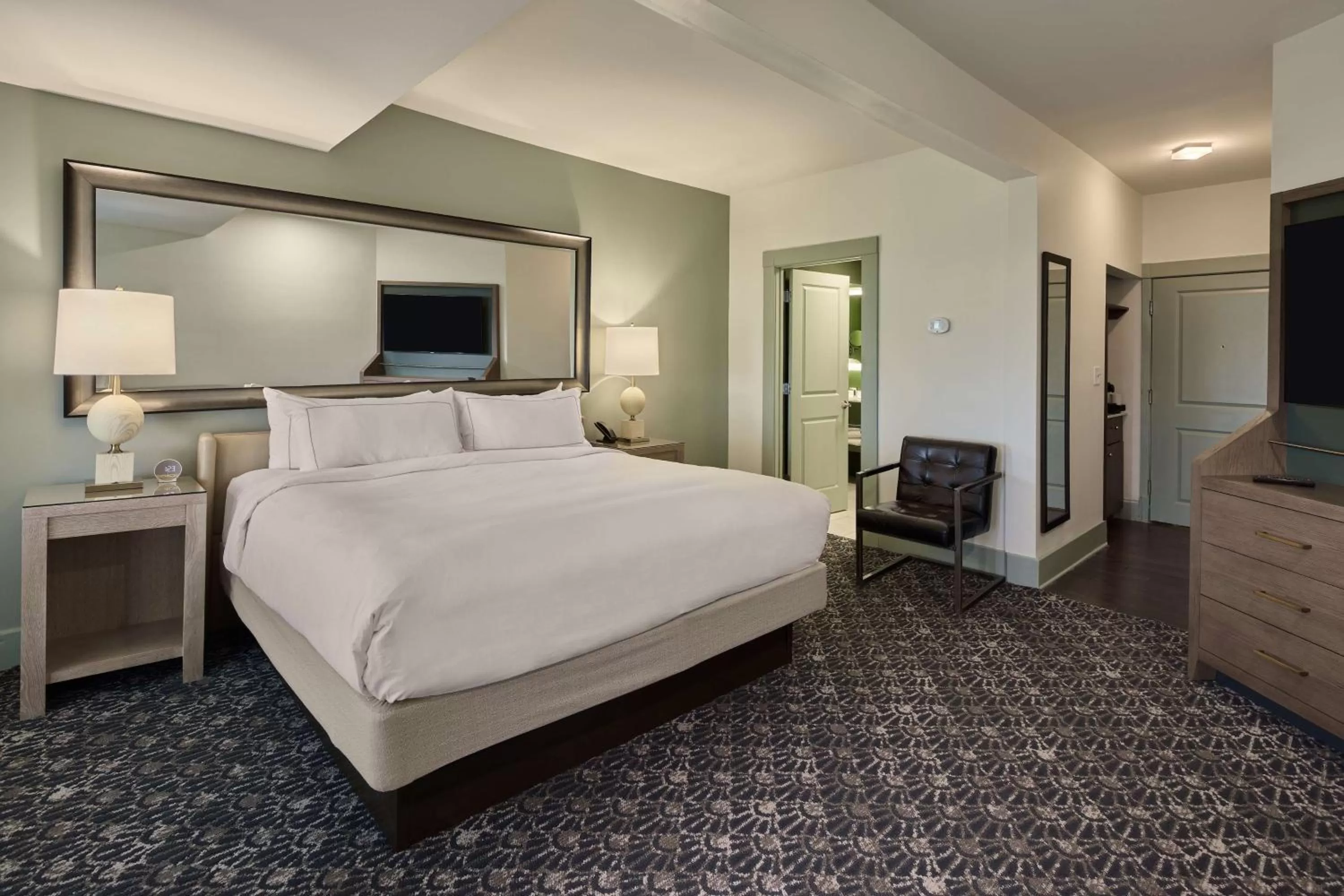 Bed in The Partridge Inn Augusta, Curio Collection by Hilton