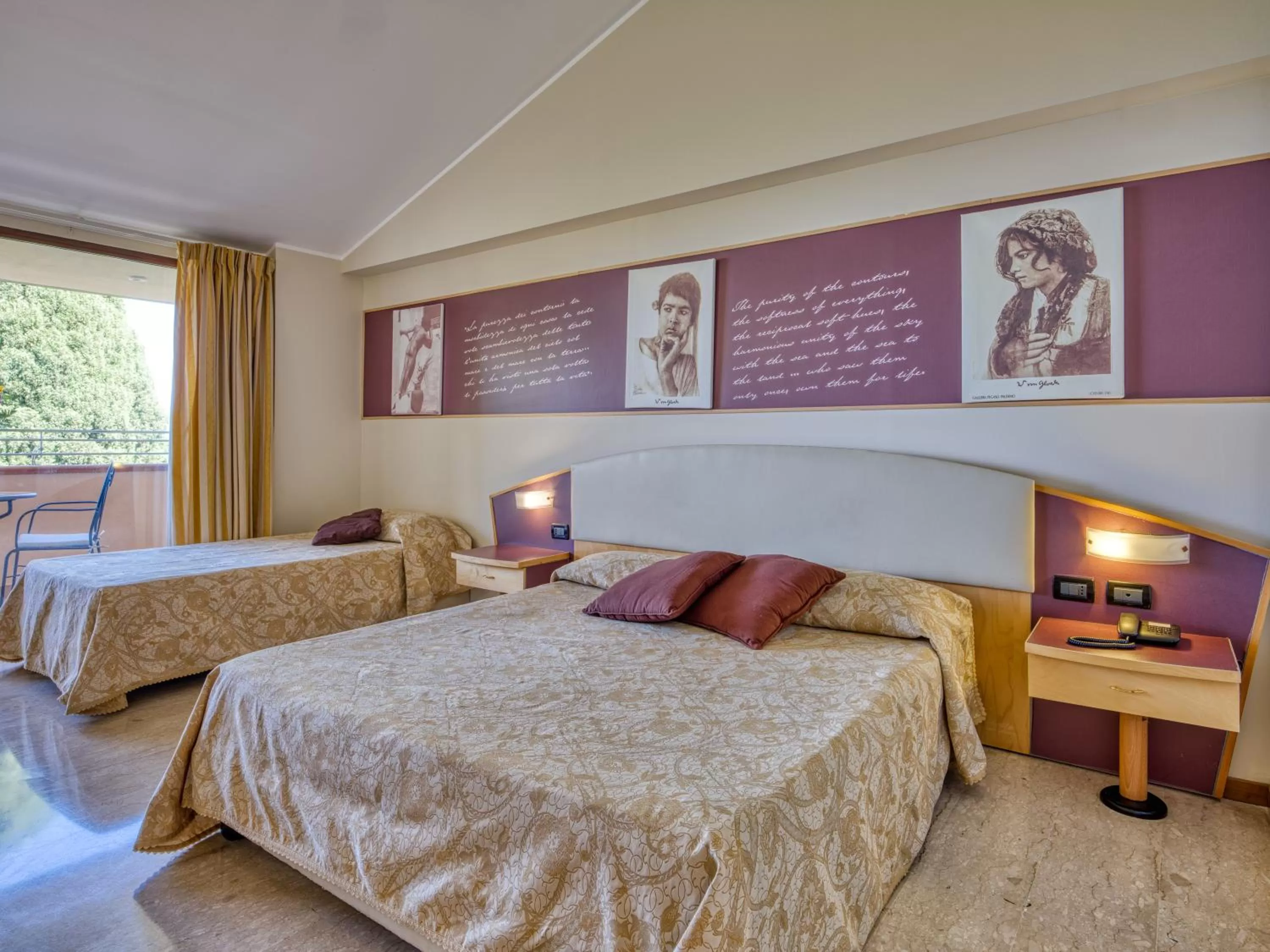 Bedroom, Bed in Hotel Ariston and Palazzo Santa Caterina