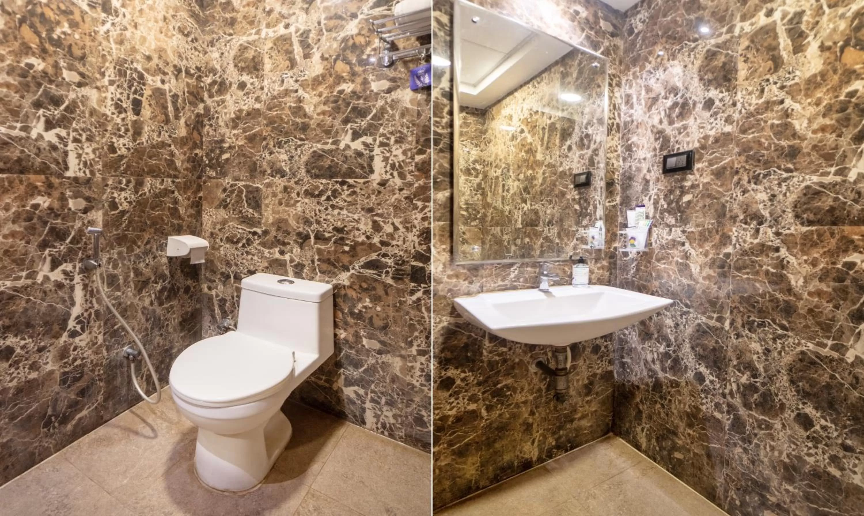 Bathroom in Treebo Golden Swan Pammal