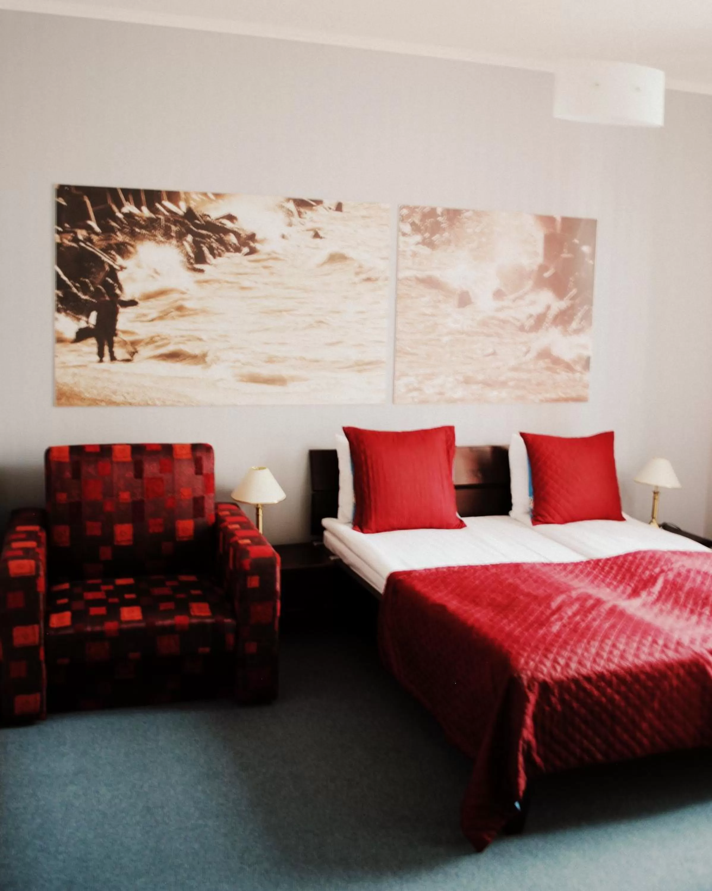 Photo of the whole room, Bed in Hotel Vilhelmine