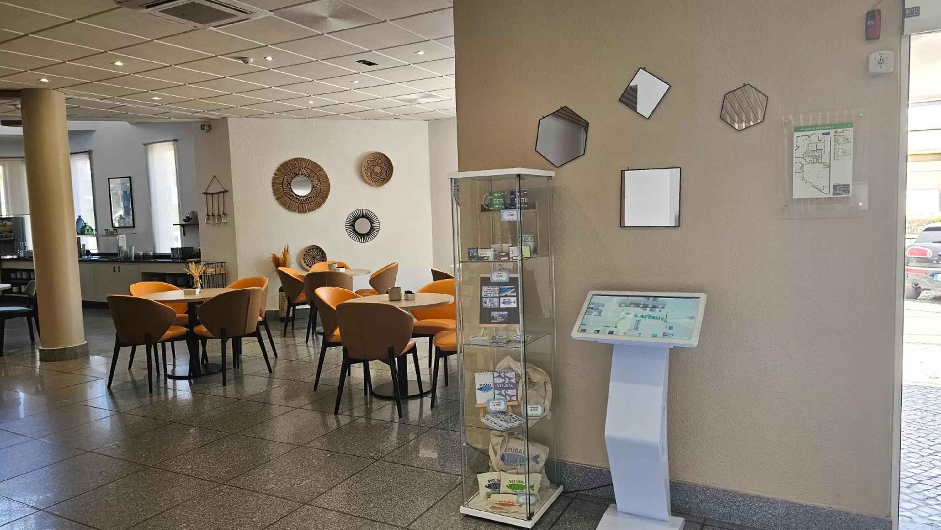 Lobby or reception in Hotel Laitau