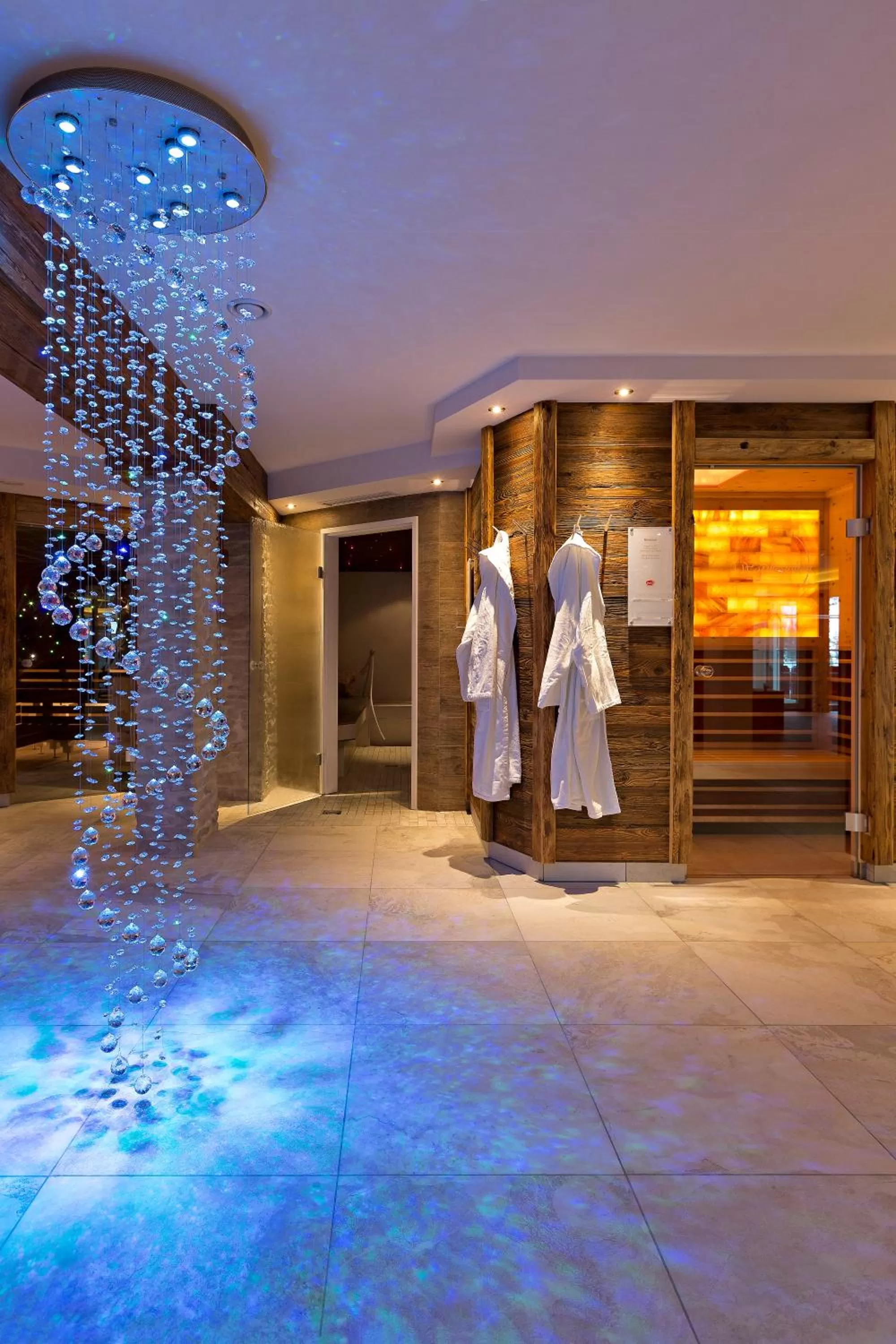 Spa and wellness centre/facilities in Aparthotel Kleinwalsertal