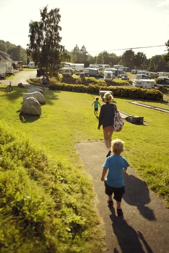 Garden in Sørlandet Feriesenter