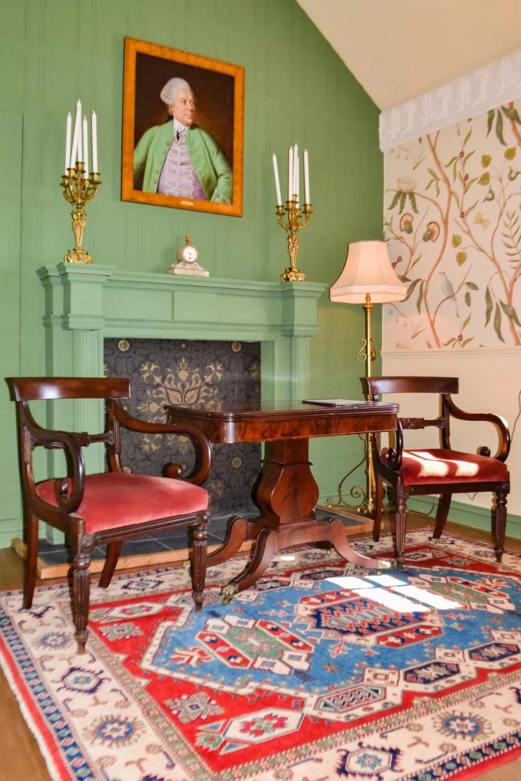 Seating Area in The Munches Room at Buittle Castle