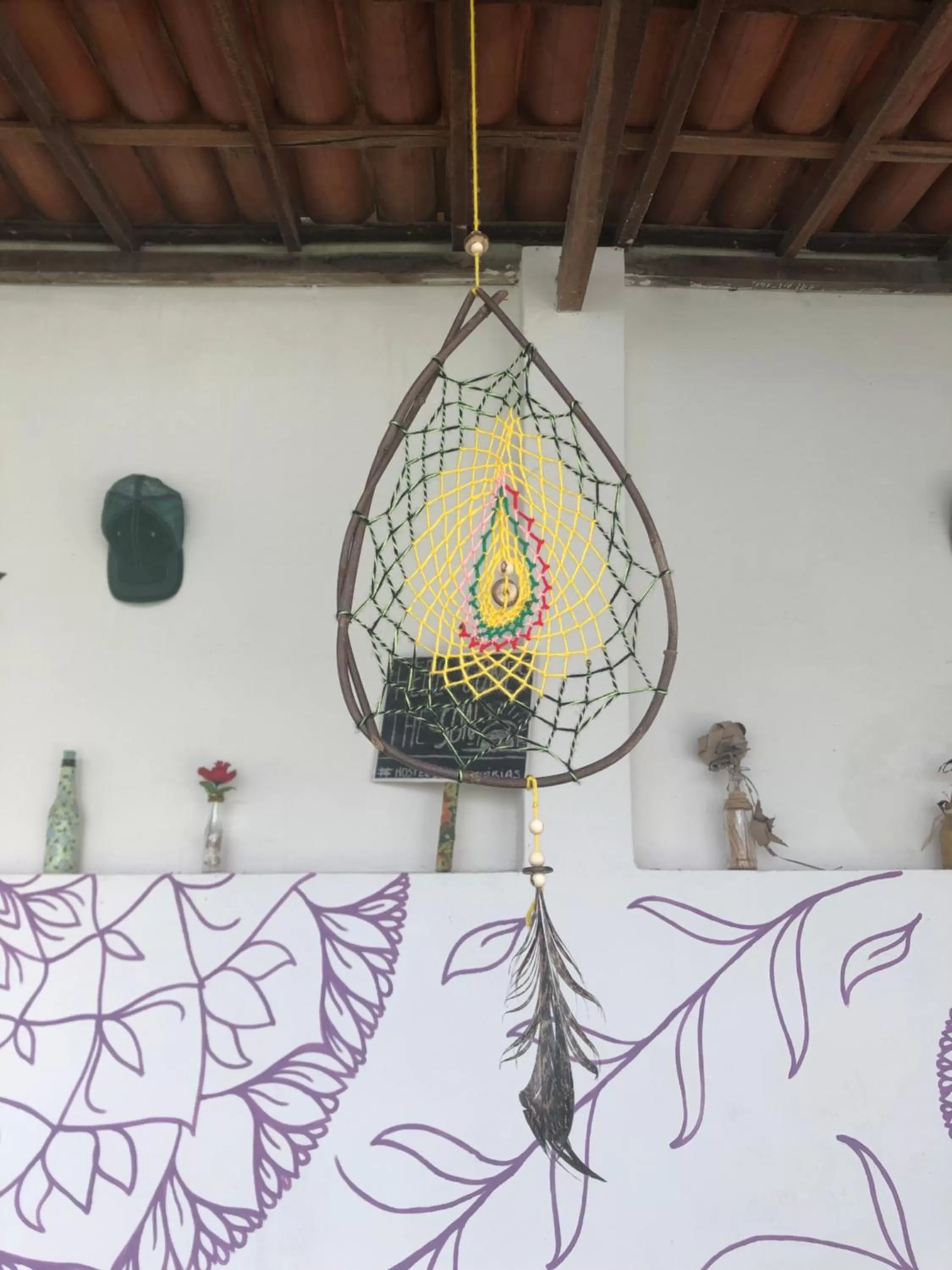 Patio in Hostel Das Canárias