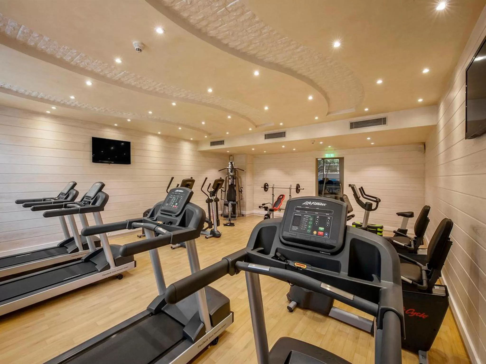Fitness centre/facilities in Hôtel Club Val d'Anfa Casablanca Ocean view