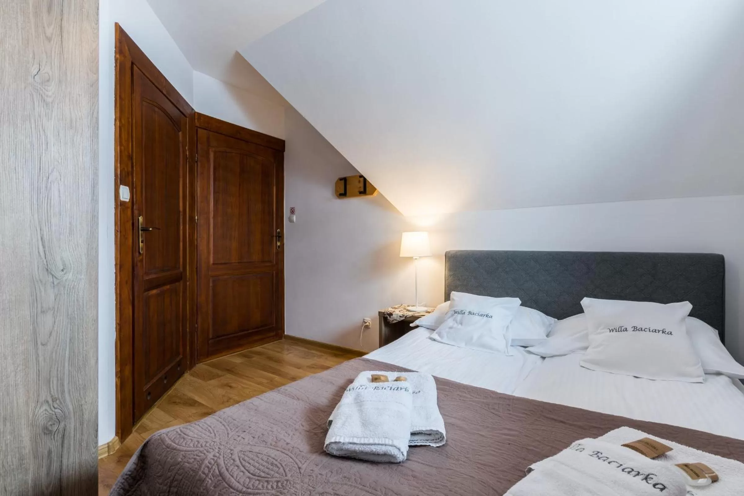 Bed in Willa Baciarka