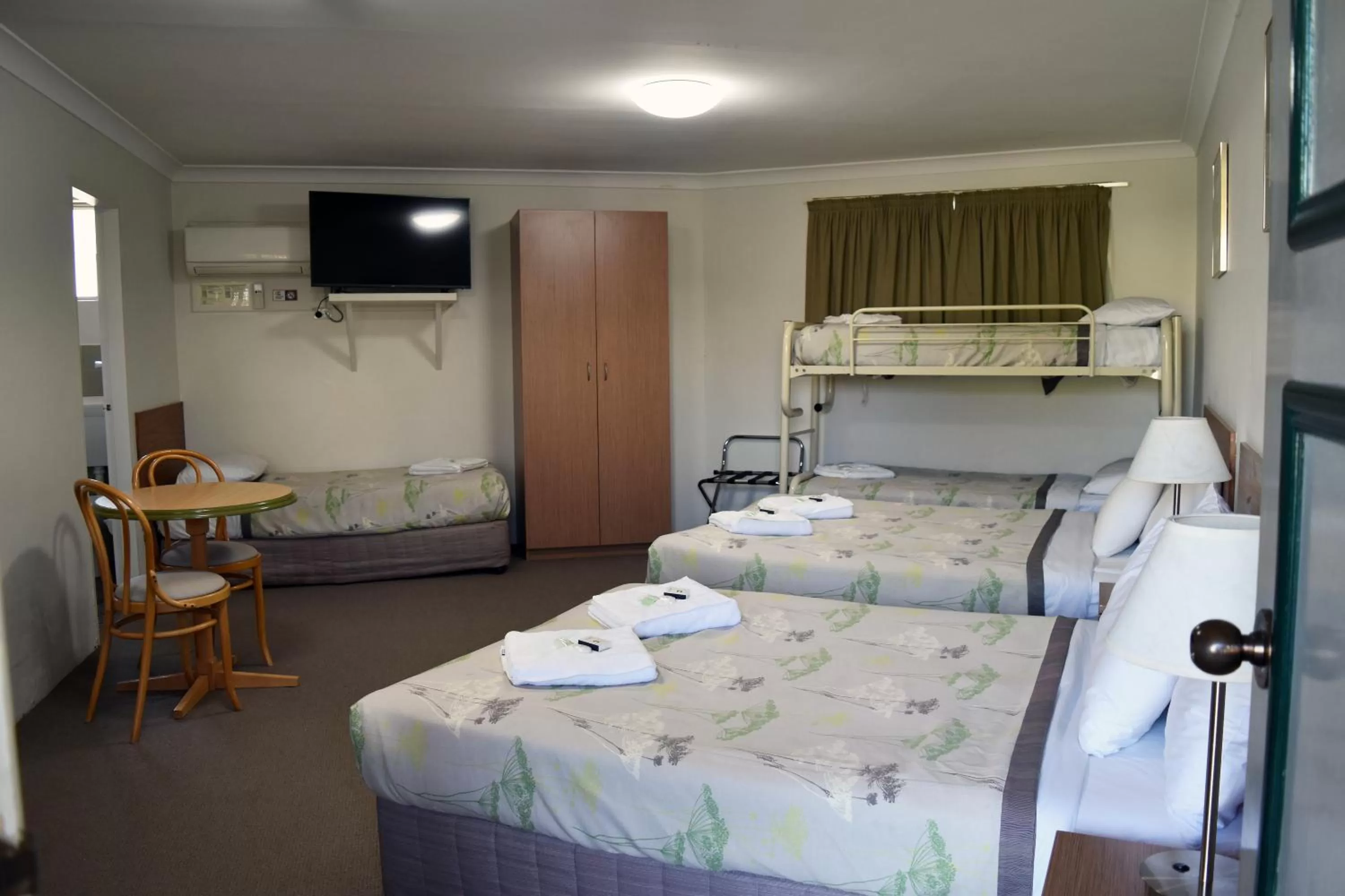 Bed in Ten Dollar Town Motel