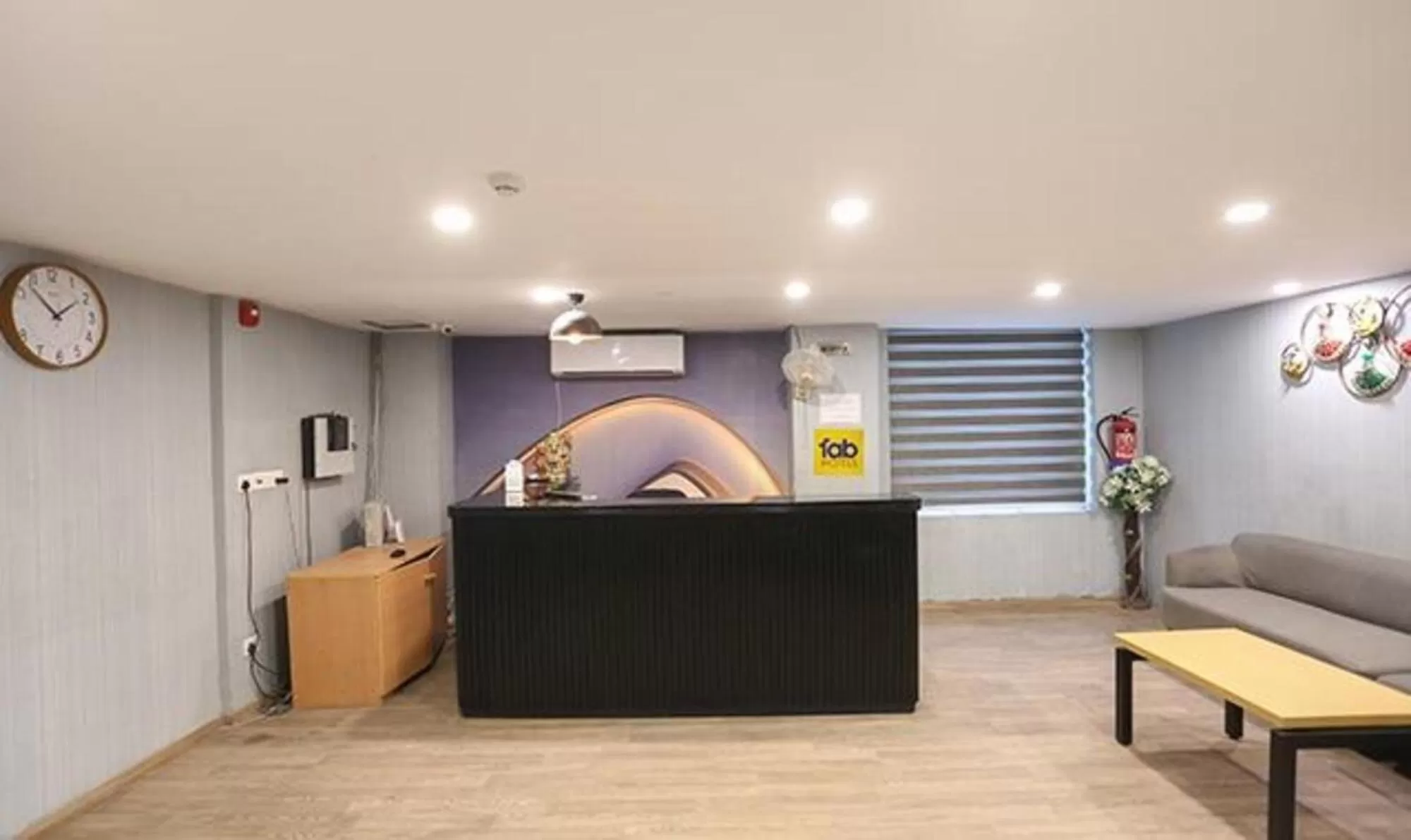 Lobby or reception in FabHotel Aerosky Grand