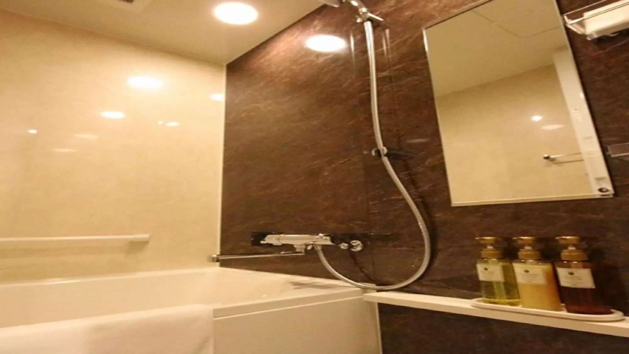 Bathroom in Hotel New Gaea Yanagawa