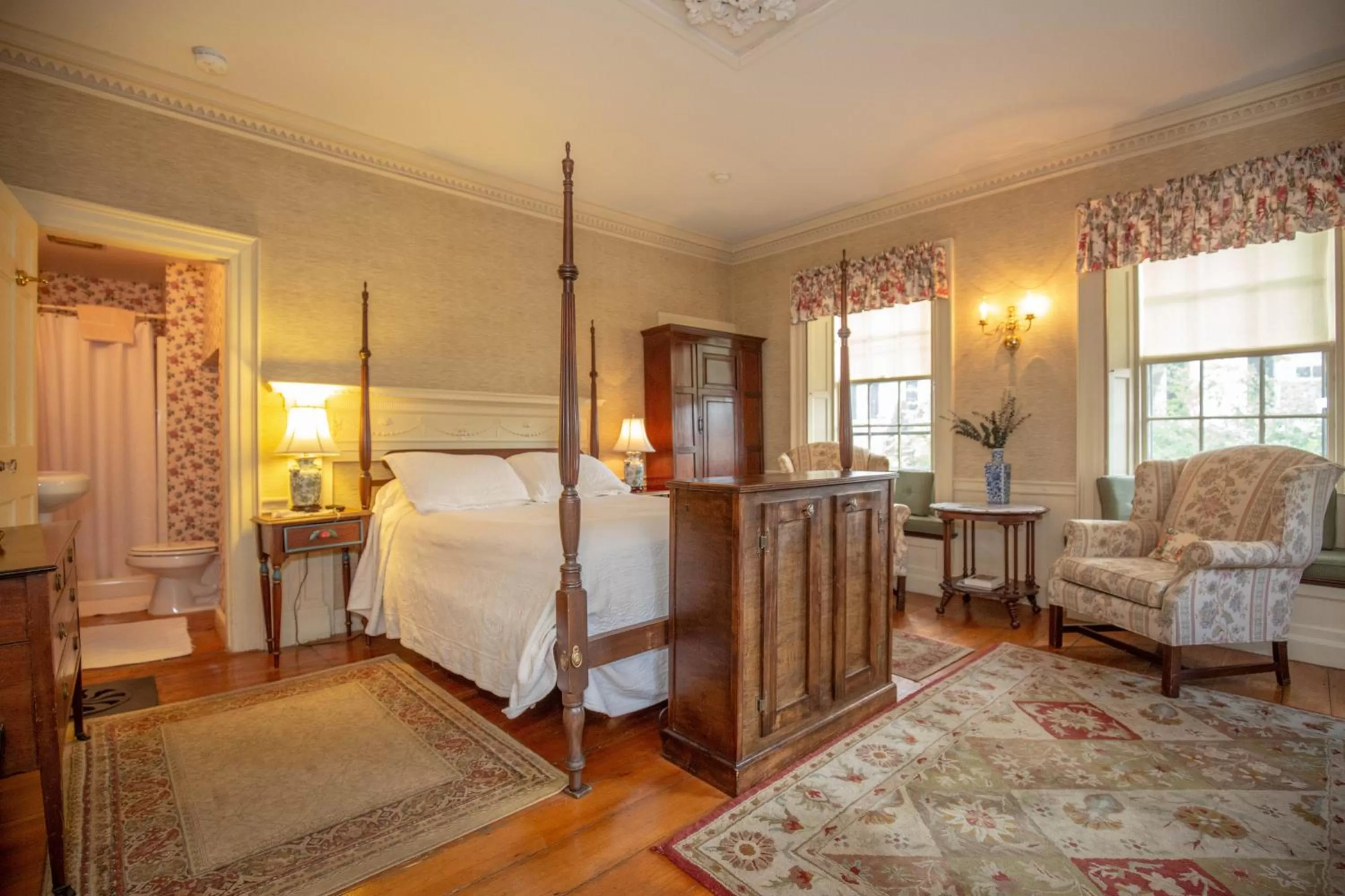 Bedroom in Clark Currier Inn
