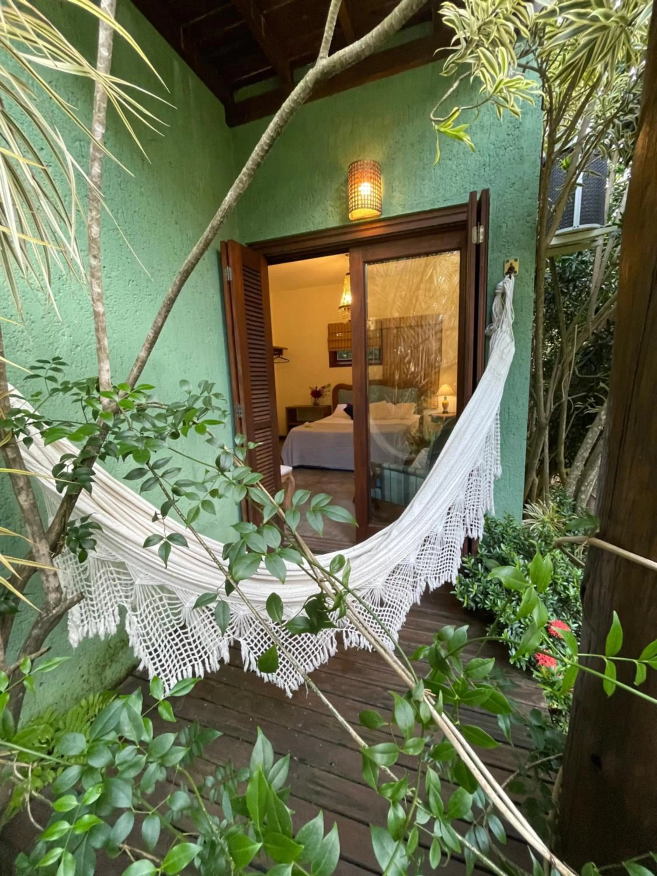 Patio in Pousada Santarina