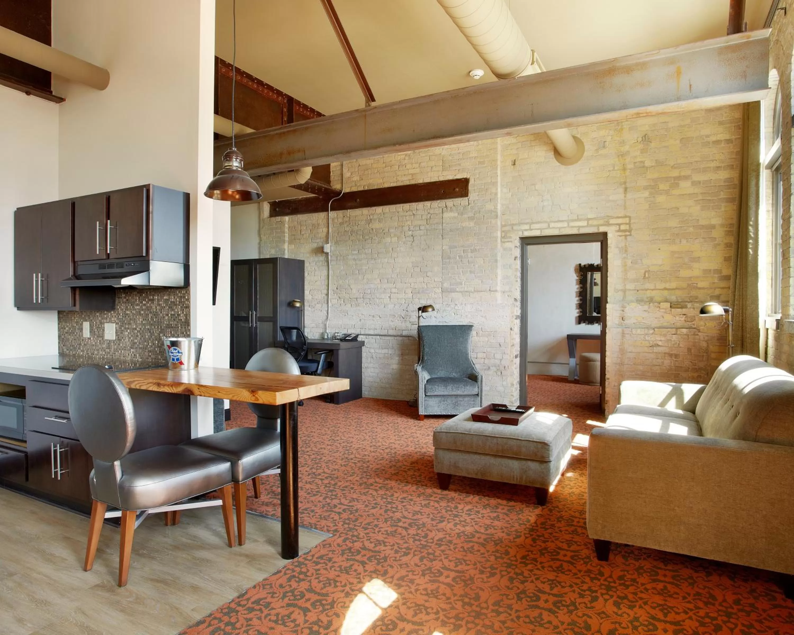 Guests in Brewhouse Inn and Suites