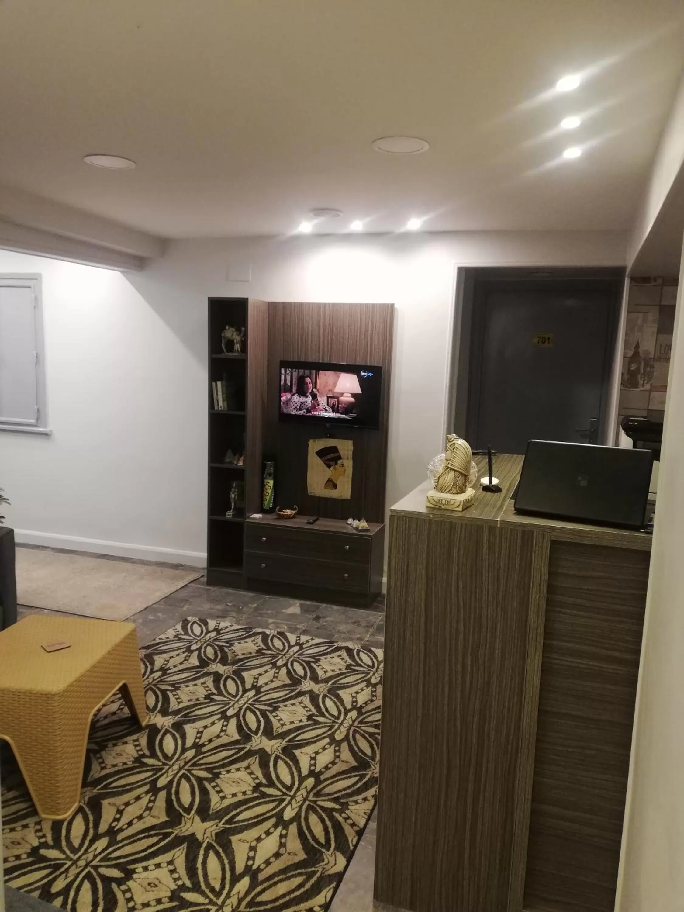 TV/Entertainment Center in Hostel Sunset Down town