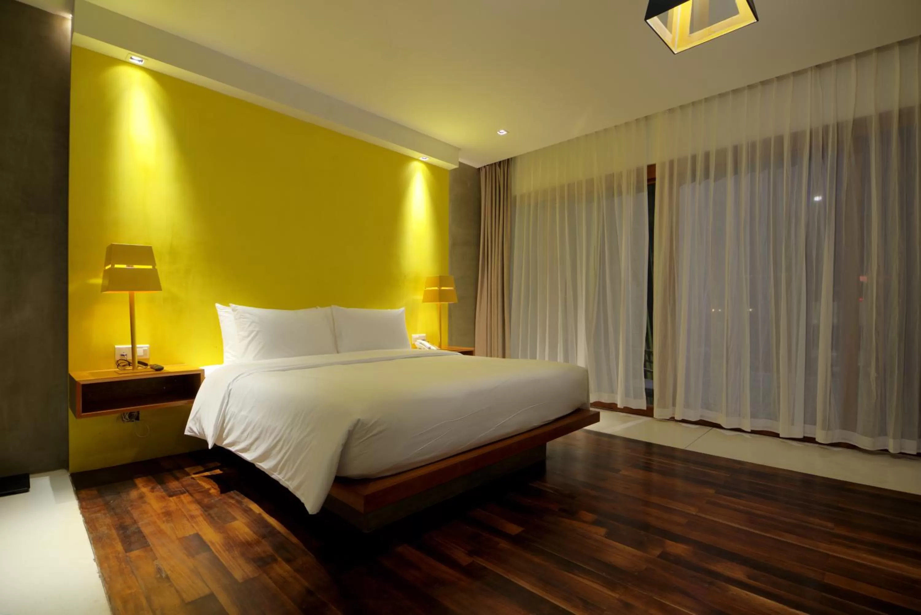 Photo of the whole room, Bed in Apsara Residence Hotel