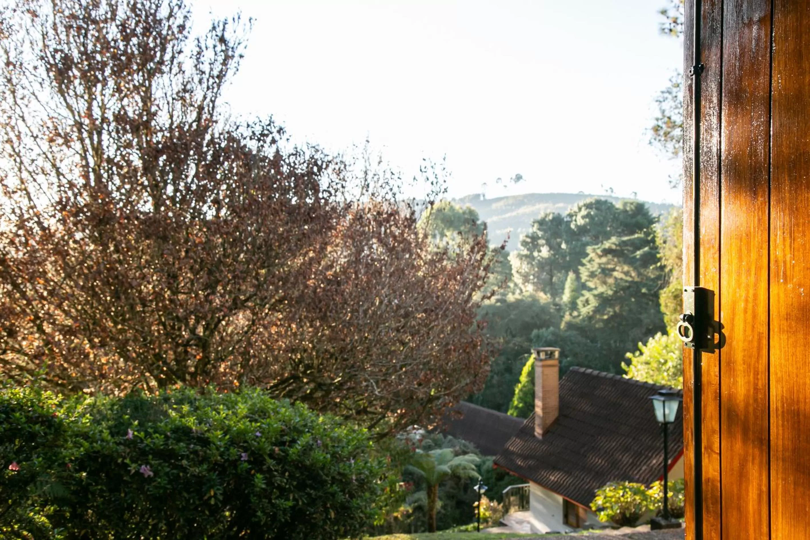 Garden view in Pousada Aguia da Montanha