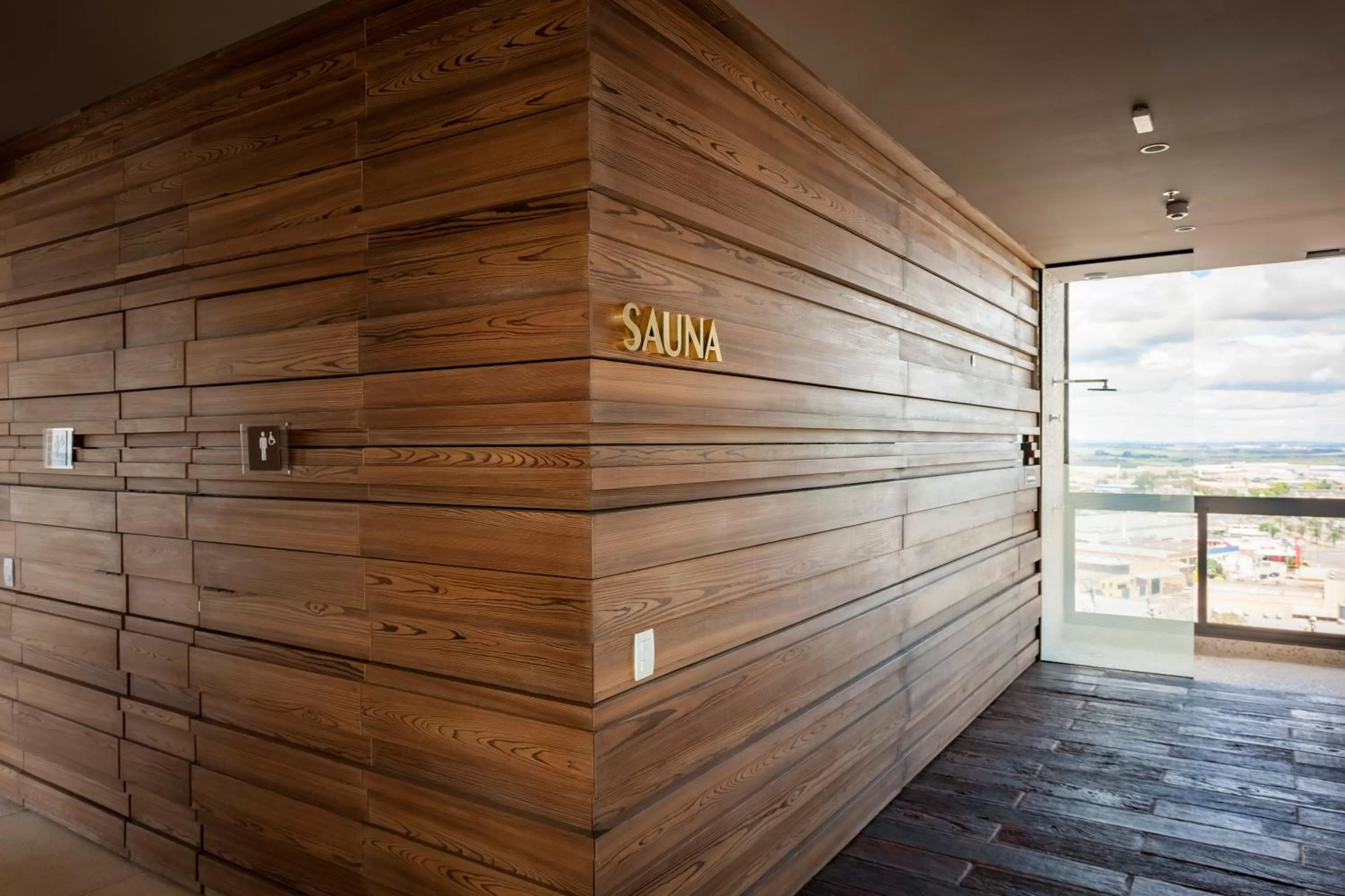 Sauna in Royal Palm Tower Indaiatuba