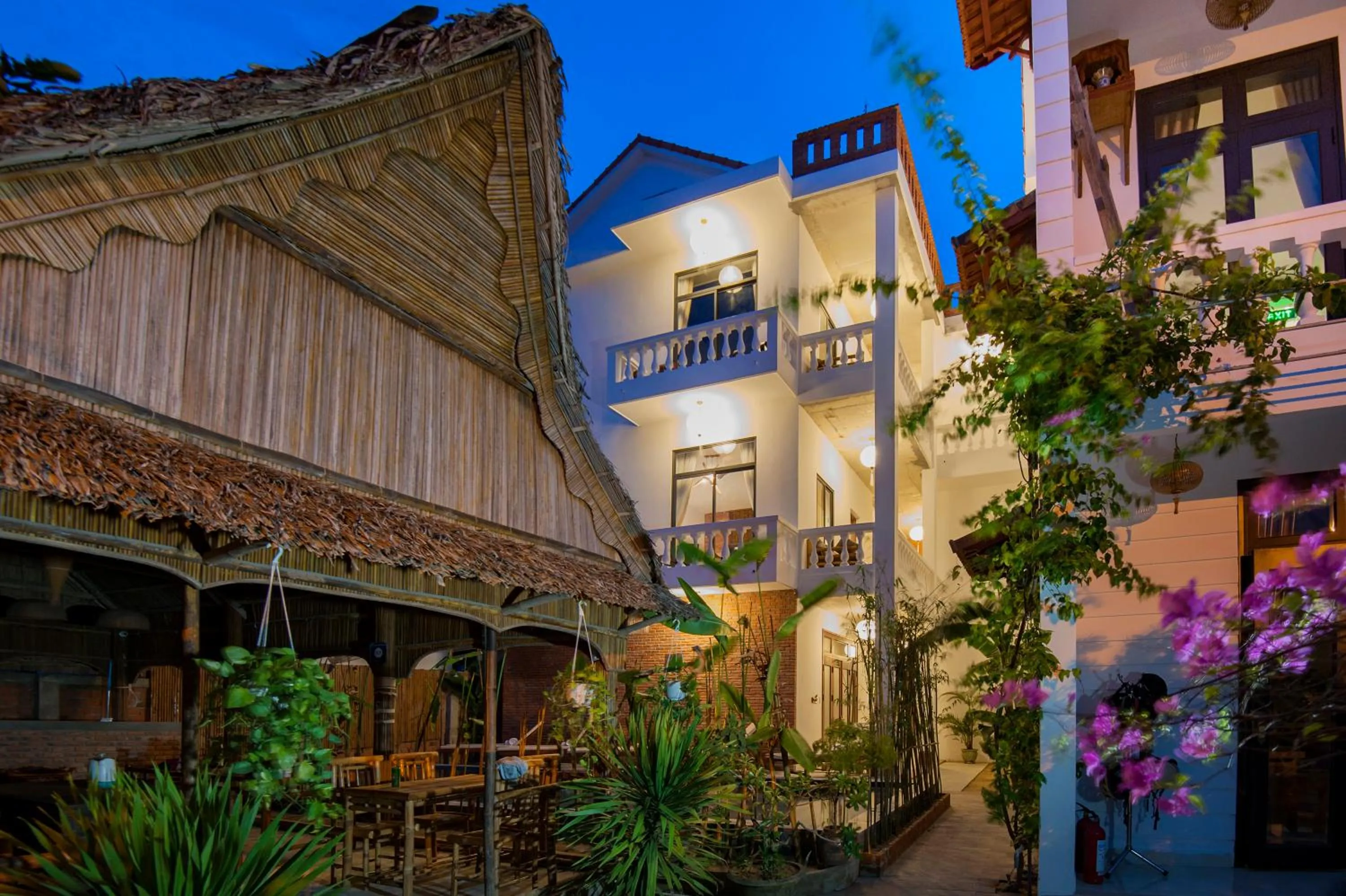Floor plan in Hoi An Rustic Villa