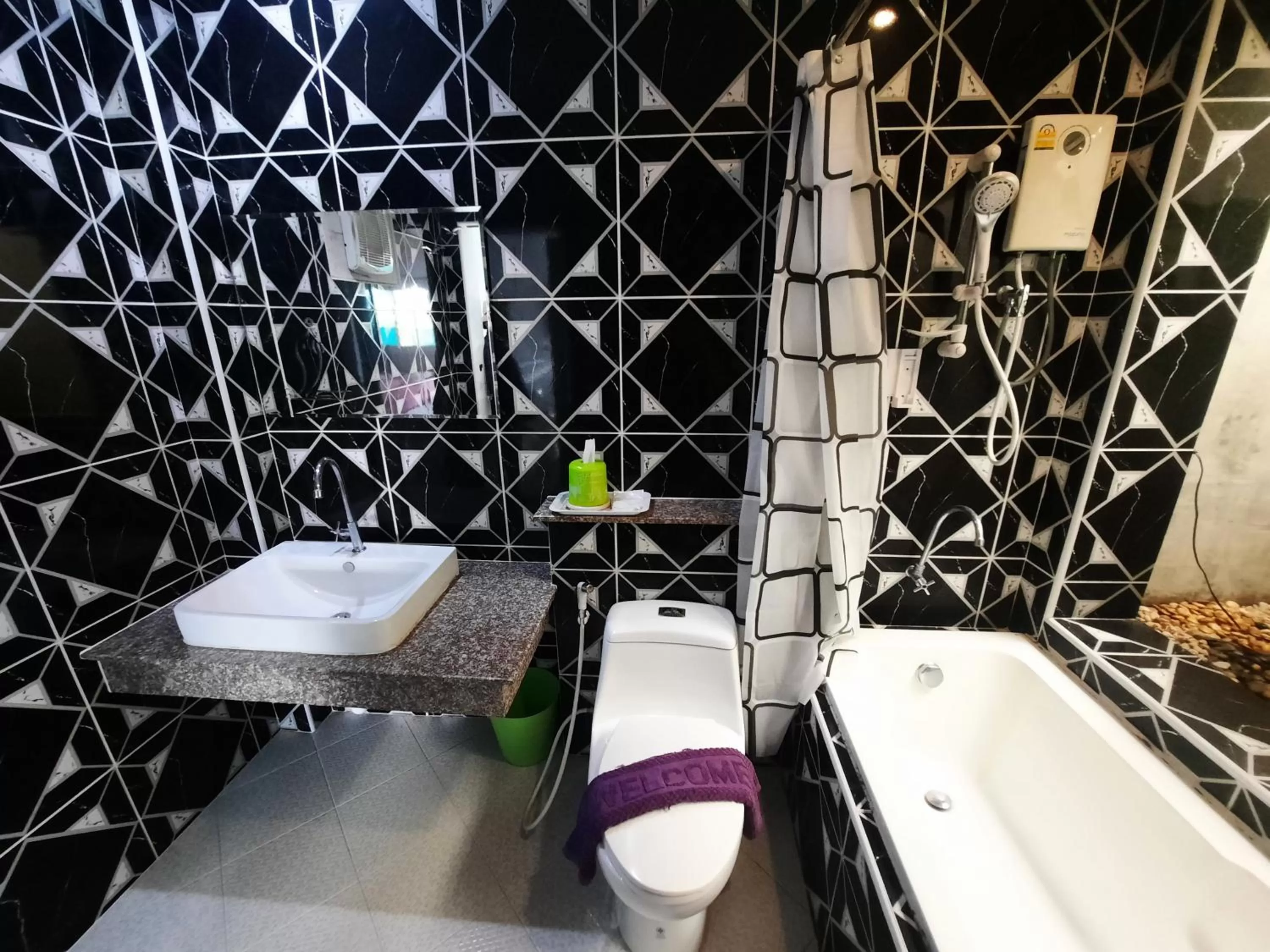 Bathroom in Fancy Carp Resort