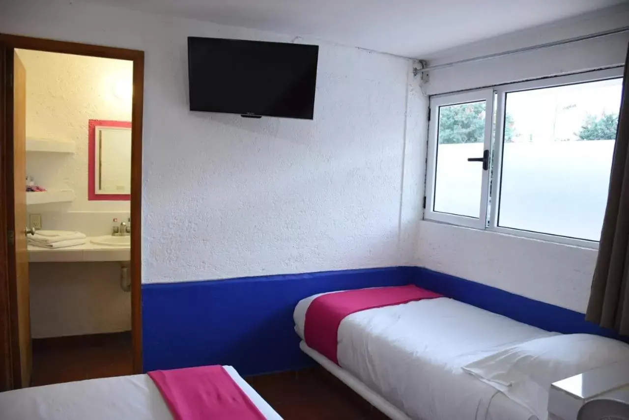 Double Room in Hotel Pachuca Inn Double Room in Hotel Pachuca Inn