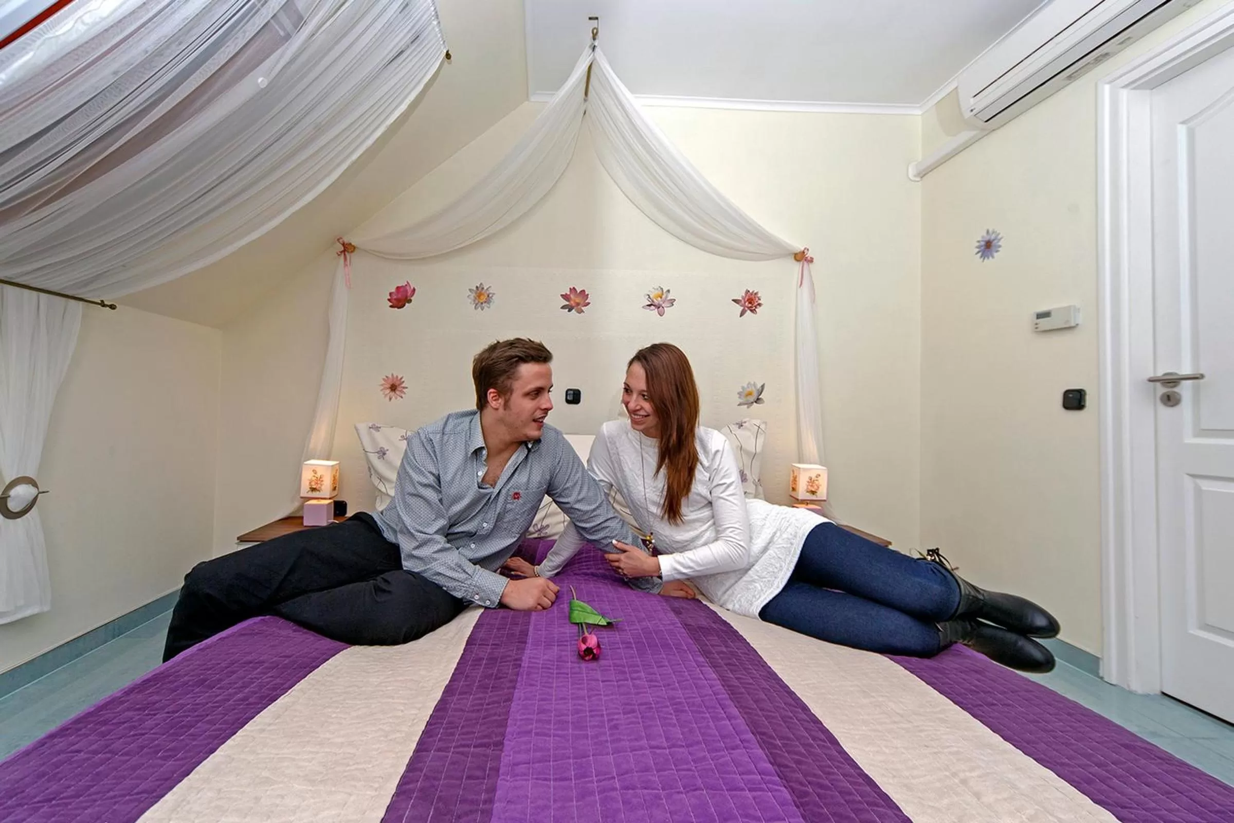 Bed, Family in Vintiamo Apartmanok