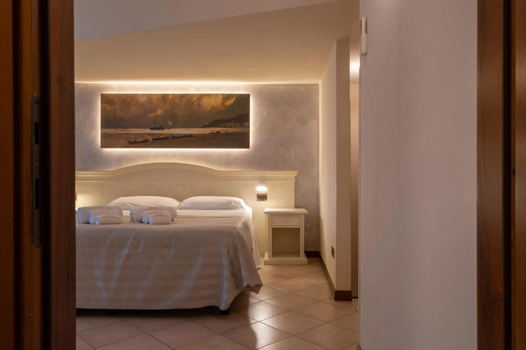 Bed in Hotel San Lorenzo