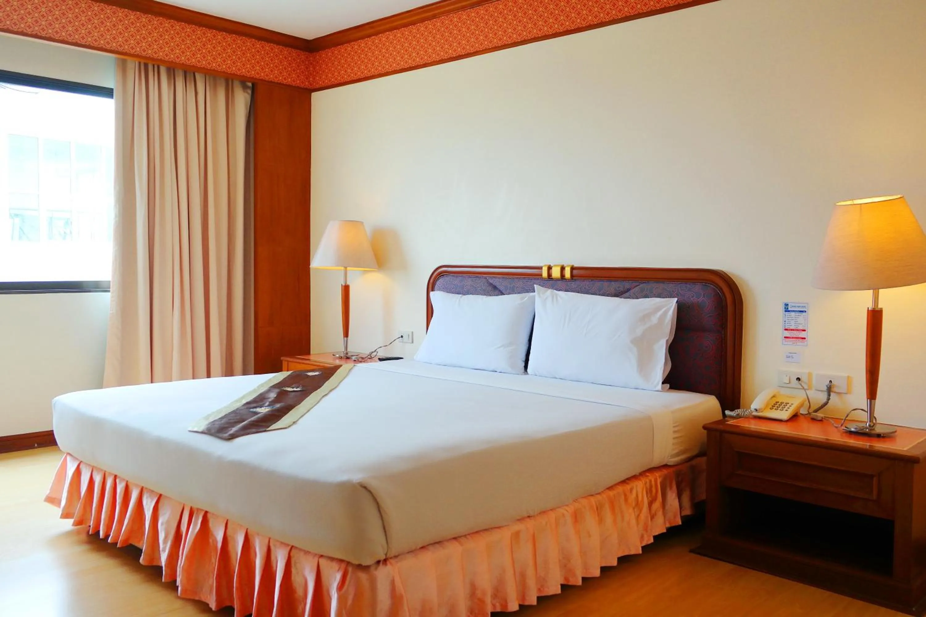 Bed in Grand Park Hotel