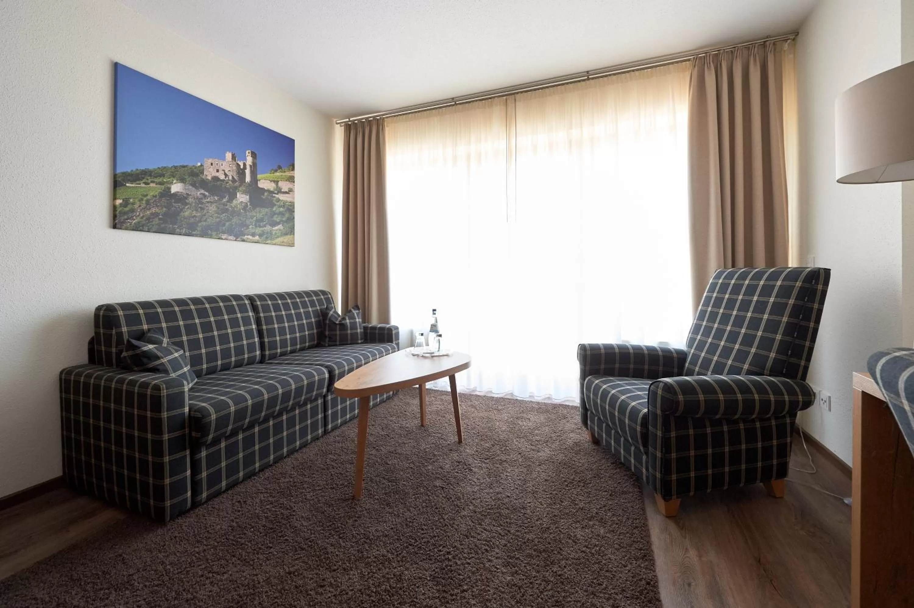 Seating area in Fetzers Landhotel