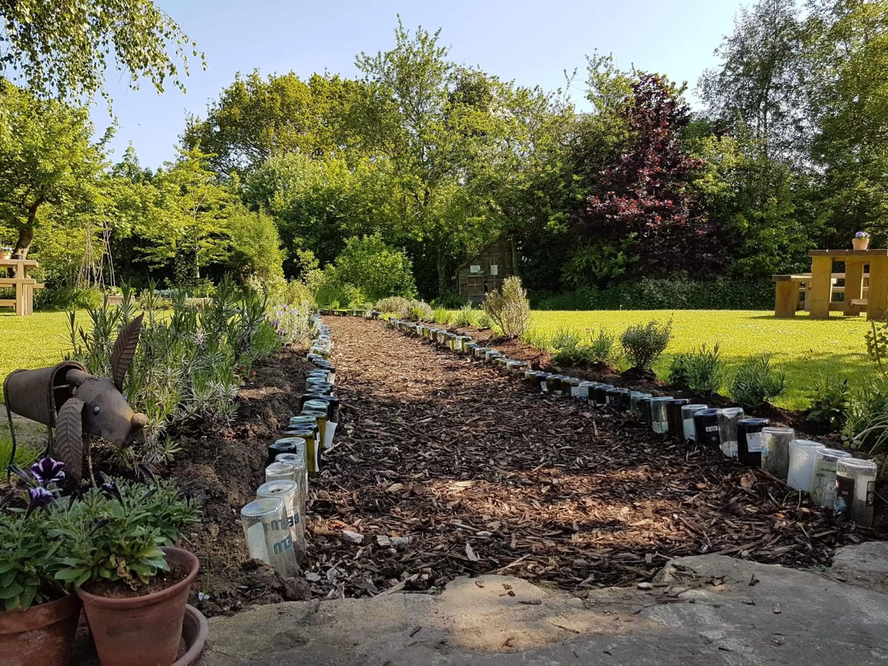 Garden in Pear Tree Inn Whitley
