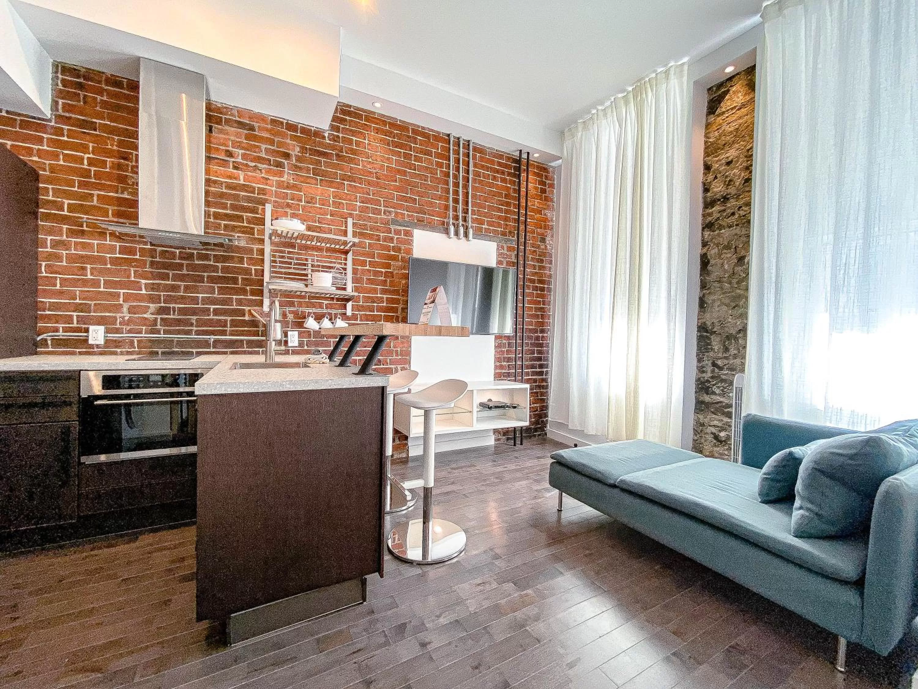 Kitchen/Kitchenette in Maison Évangéline by Bower Hotels & Suites